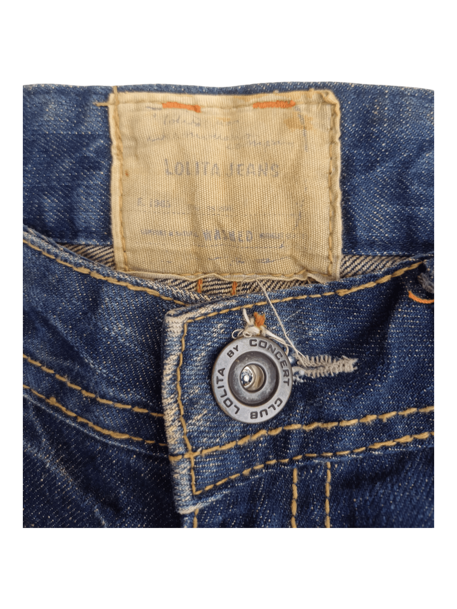 Japanese Brand Lolita Leather Bomdage Mudmax If Six Style Flare Denim Size US 29 - 12 Thumbnail