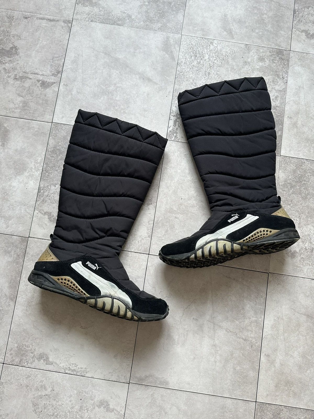 Puma OOs Puma Boxing Biker Racing Moto Winter Boots Shoes Sz 8,5 Size US 9 / IT 39 - 3 Thumbnail