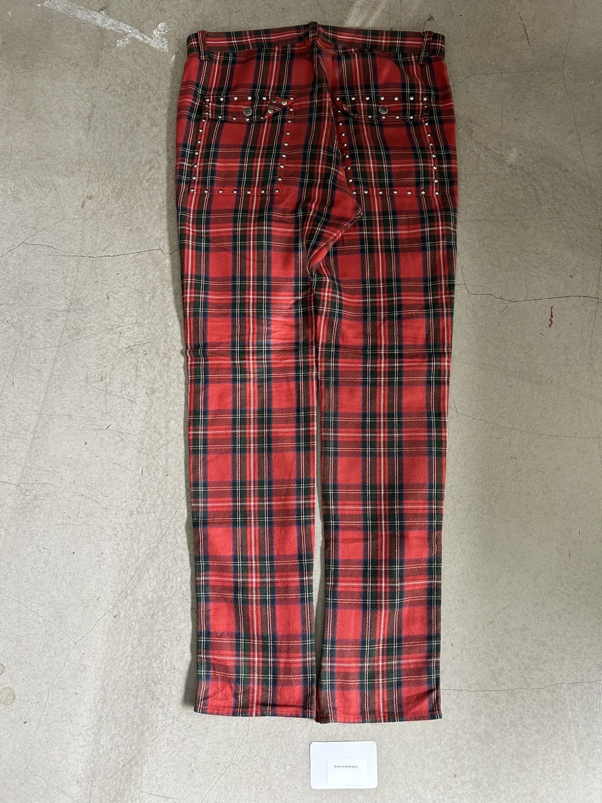 Undercover Undercover Plaid Denim Size US 31 - 5 Thumbnail