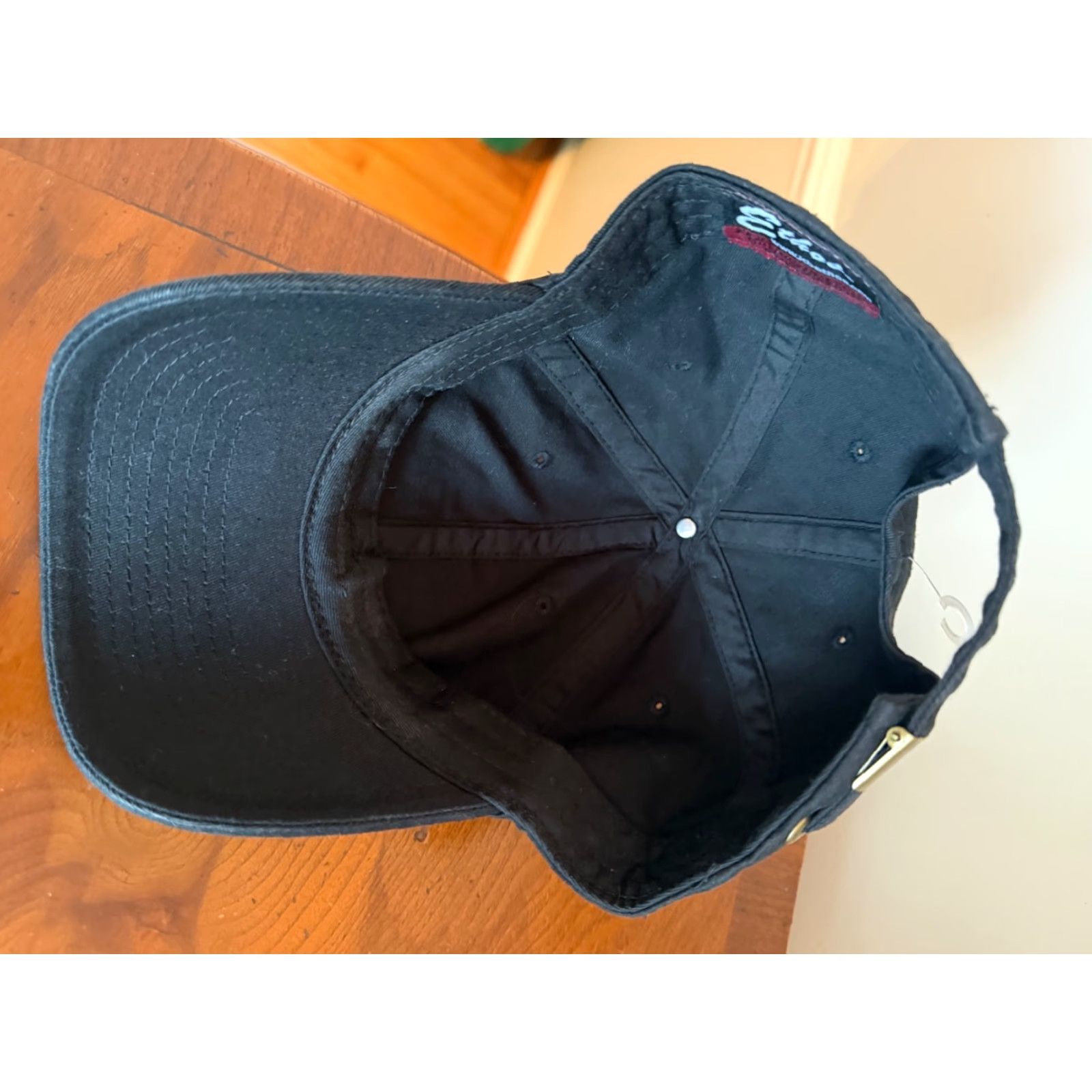Vintage Slayer Cap Metal Band Adjustable Strapback Black Slayer Hat Hat Size ONE SIZE - 4 Thumbnail