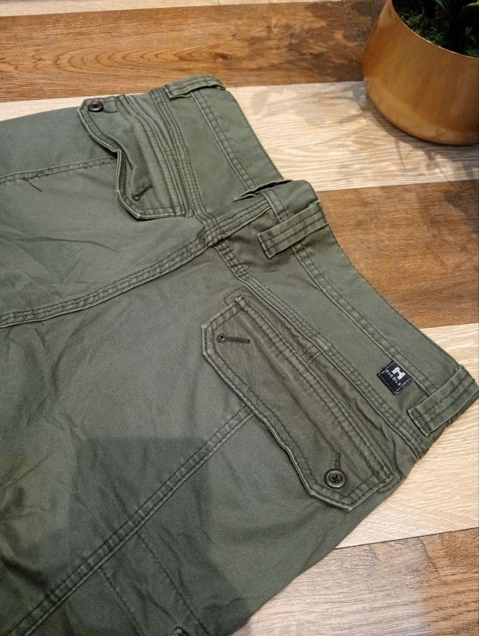 HIDEAWAYS HIDEAWAYS NICOLE JAPAN MULTIPOCKET BANDAGE FLARED PANTS Size US 35 - 14 Thumbnail