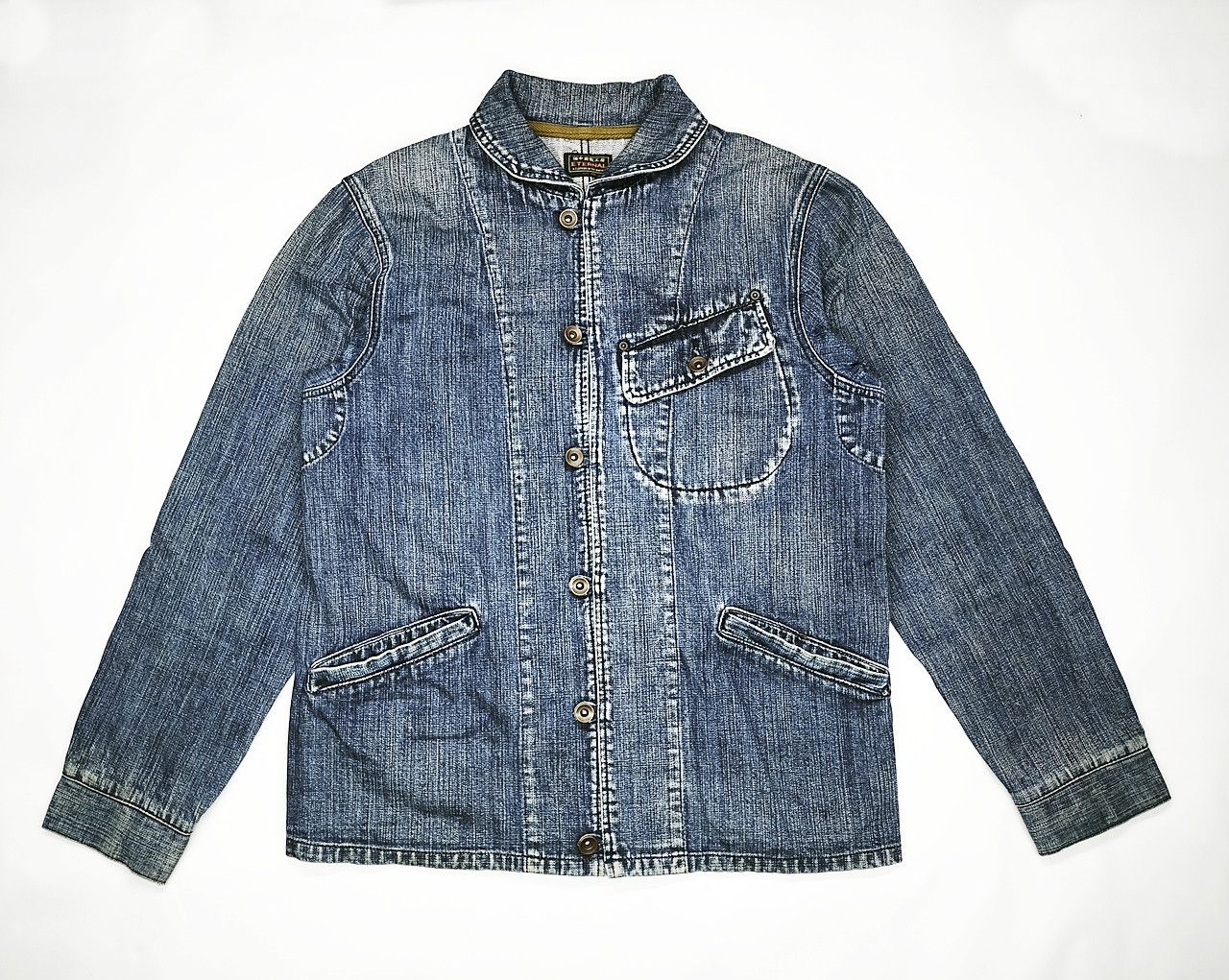 Eternal ETERNAL 3 pocket buttonfly season Denim Jacket Size 40 Size US M / EU 48-50 / 2 - 1 Thumbnail