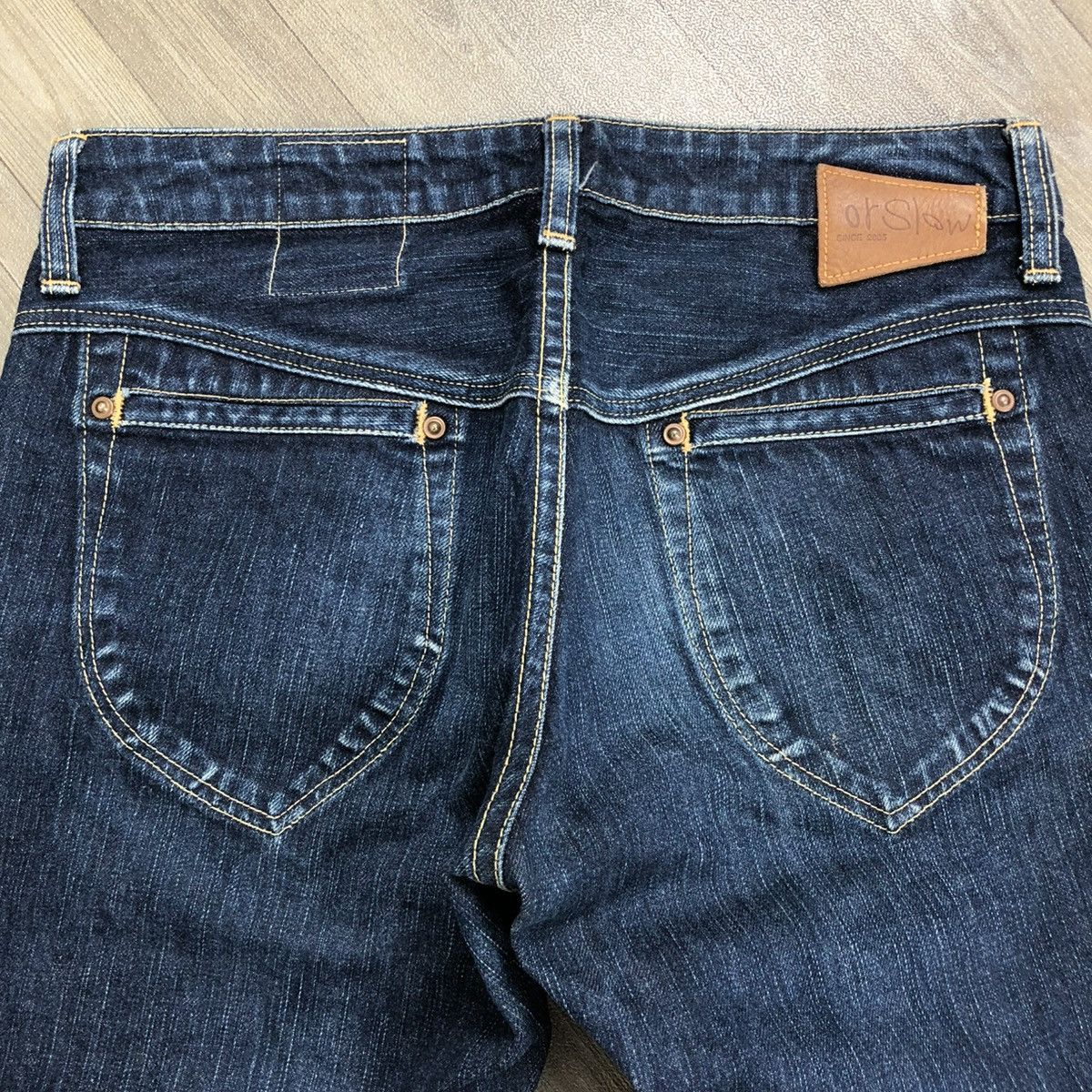 Japanese Brand × Orslow × Vintage 🇯🇵 Vintage OrSlow Japan Faded Blue Denim Women Jeans Size 27" / US 4 / IT 40 - 13 Thumbnail