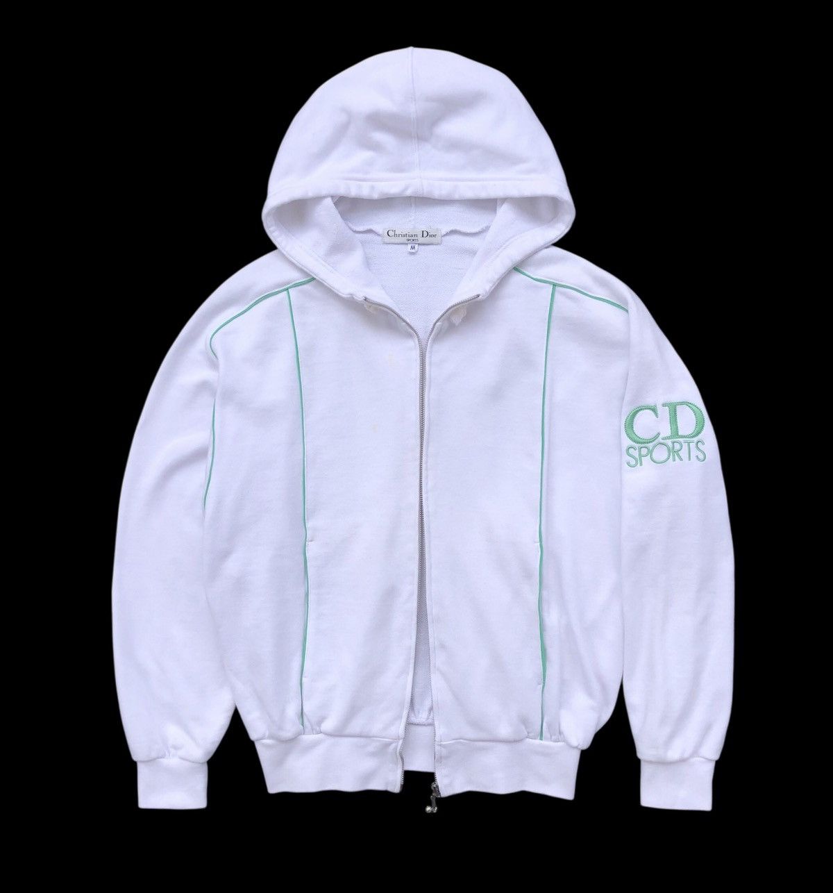 Christian Dior Monsieur Christian Dior Sport Embroidery Logo Hoodie ZipperSweatshirt Size M / US 6-8 / IT 42-44 - 13 Thumbnail