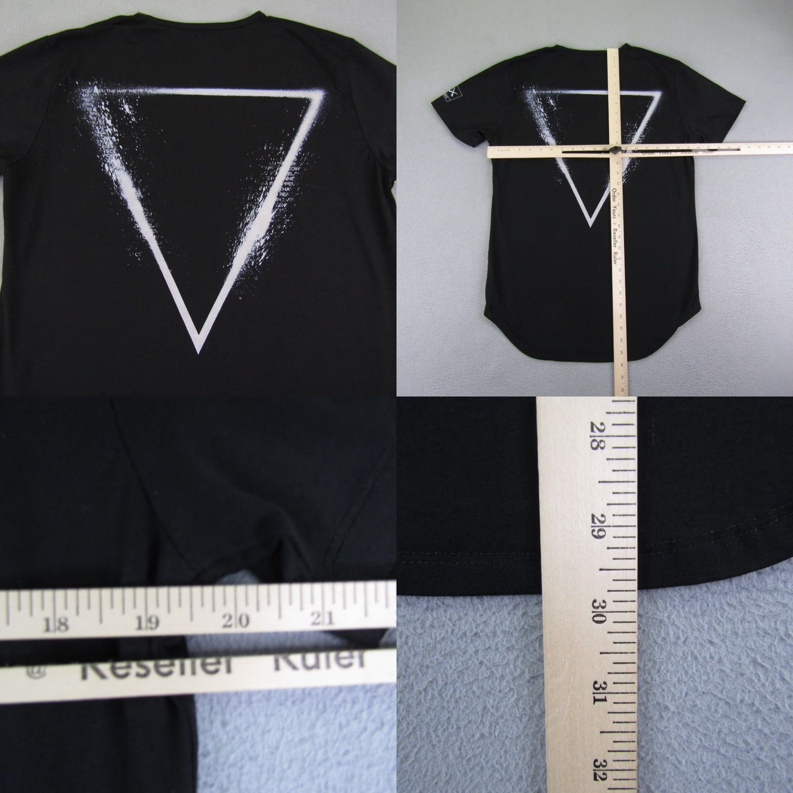 Cuts VINTAGE Cuts 3LAU Shirt Mens Large Black Collab Limited Edition DJ EDM Pro Triangle Size US L / EU 52-54 / 3 - 8 Thumbnail