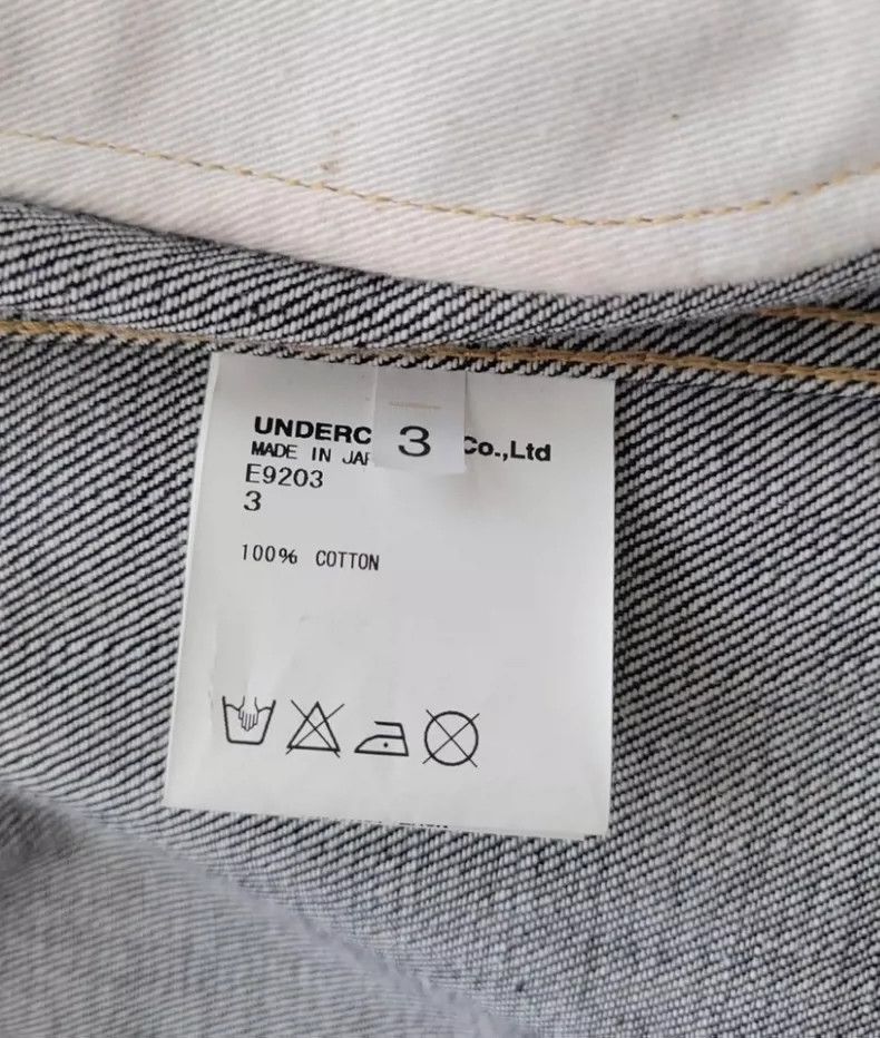 Undercover Undercover 10 SS less but better season Denim Jacket 2505-N Size US L / EU 52-54 / 3 - 6 Thumbnail