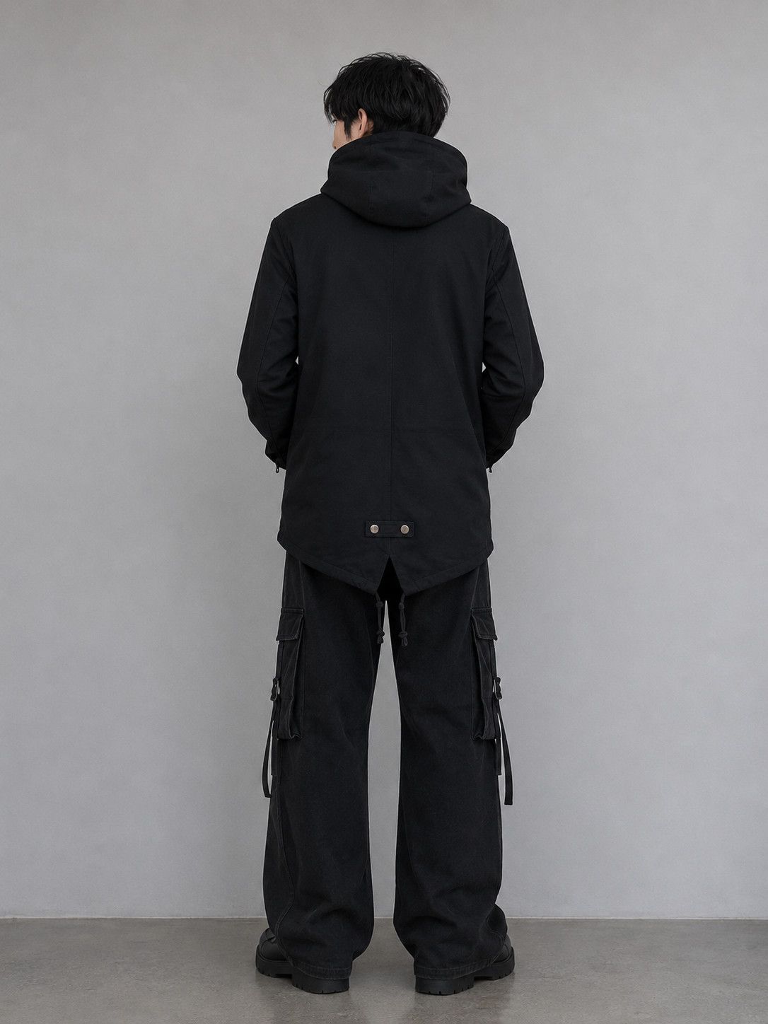 Japanese Brand Nylaus Japanese Biker Punk Hoodie Jacket Size US L / EU 52-54 / 3 - 2 Thumbnail