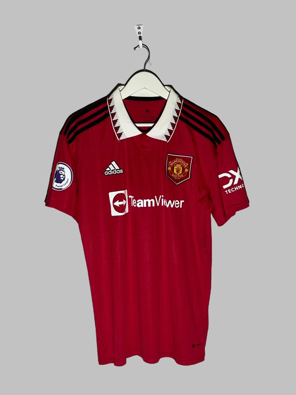 Adidas #8 Bruno Fernandesh Manchester United Adidas 2022/23 Jersey Size US XL / EU 56 / 4 - 2 Thumbnail