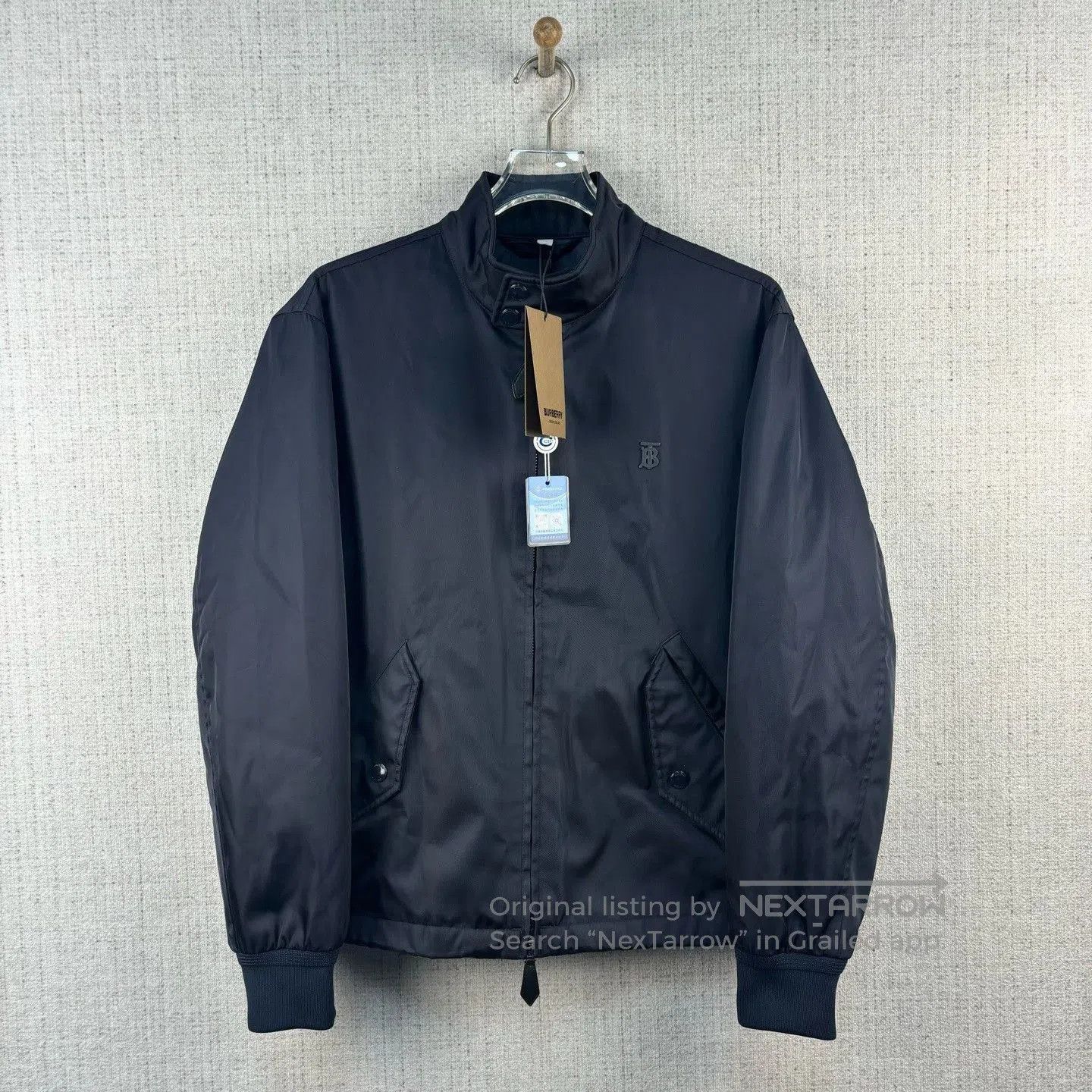 Burberry Burberry Logo Embroidered Zip Jacket. Size US M / EU 48-50 / 2 - 1 Thumbnail