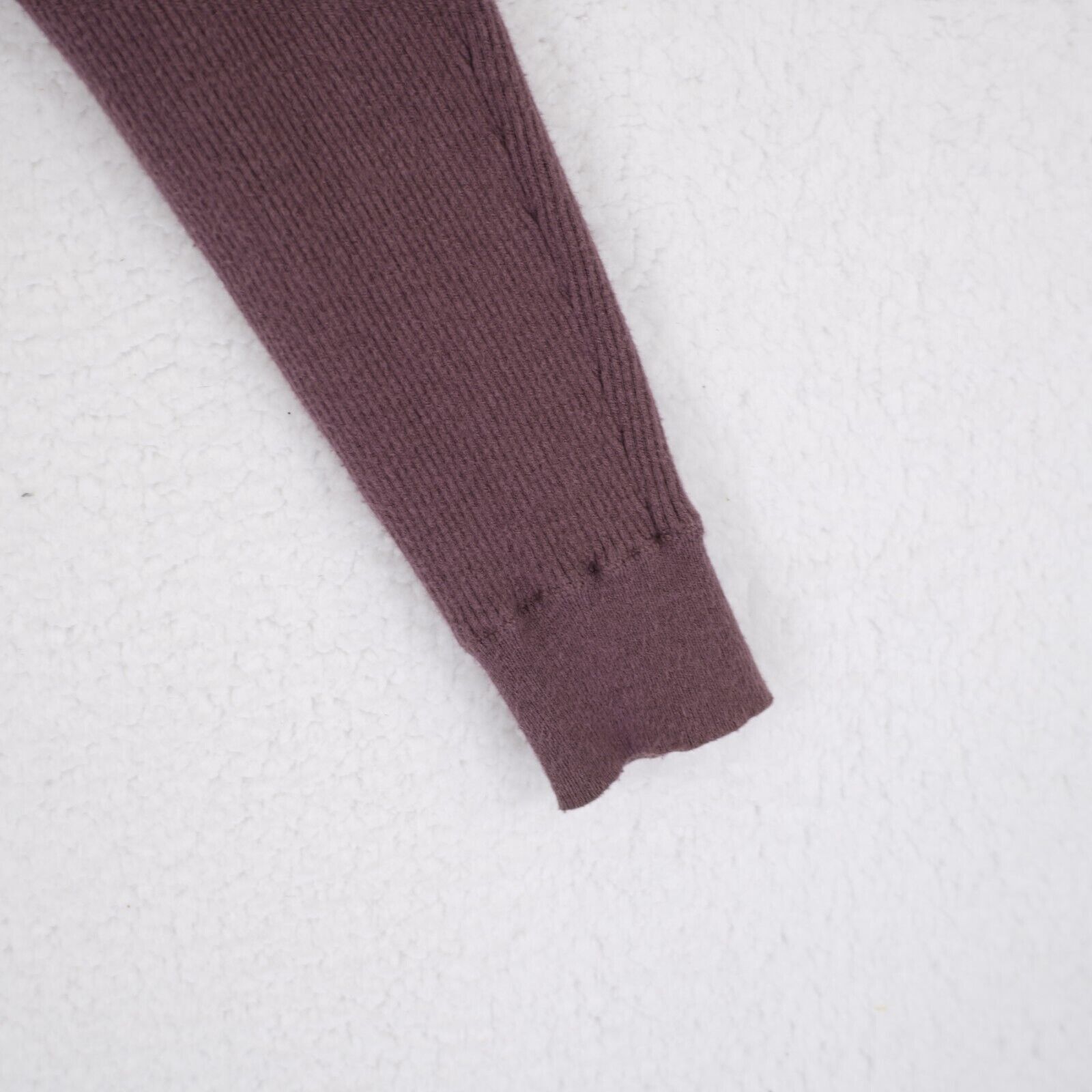 Express Express Small Purple Ribbed Scoop Neck Sweater Rayon Polyest Size S / US 4 / IT 40 - 2 Thumbnail