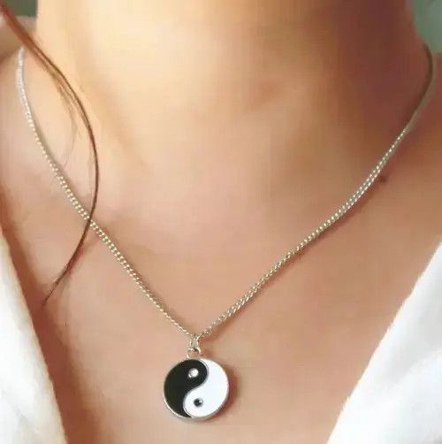 Japanese Brand Gothic Yin Yang Necklace Size ONE SIZE - 4 Thumbnail