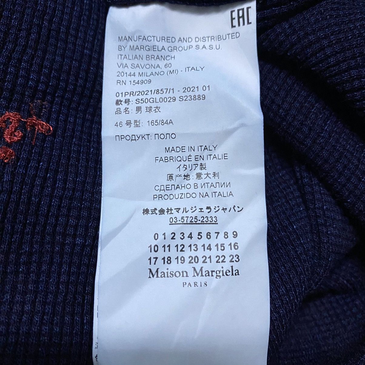 Maison Margiela Rare‼️🔥Maison Margiela Waffle Button Henley Neck T-shirt Size US S / EU 44-46 / 1 - 7 Thumbnail