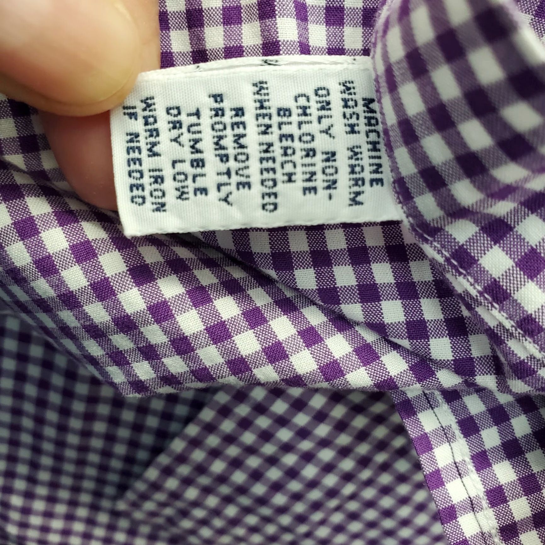 Ralph Lauren Ralph Lauren Dress Shirt Mens 16.5 Multi Gingham Classic Fit Button Up Pony Logo Shirt Mens Size 16.5 Multicolor Gingham Classic Mens Size 46R - 7 Thumbnail