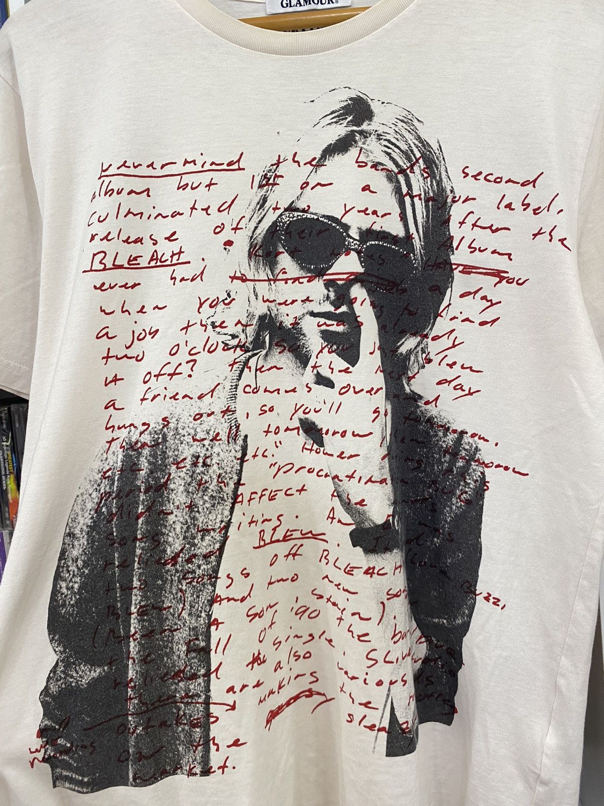 Hysteric Glamour ✅ HYSTERIC GLAMOUR x Kurt Cobain Nirvana grunge band t-shirt Size US M / EU 48-50 / 2 - 3 Thumbnail