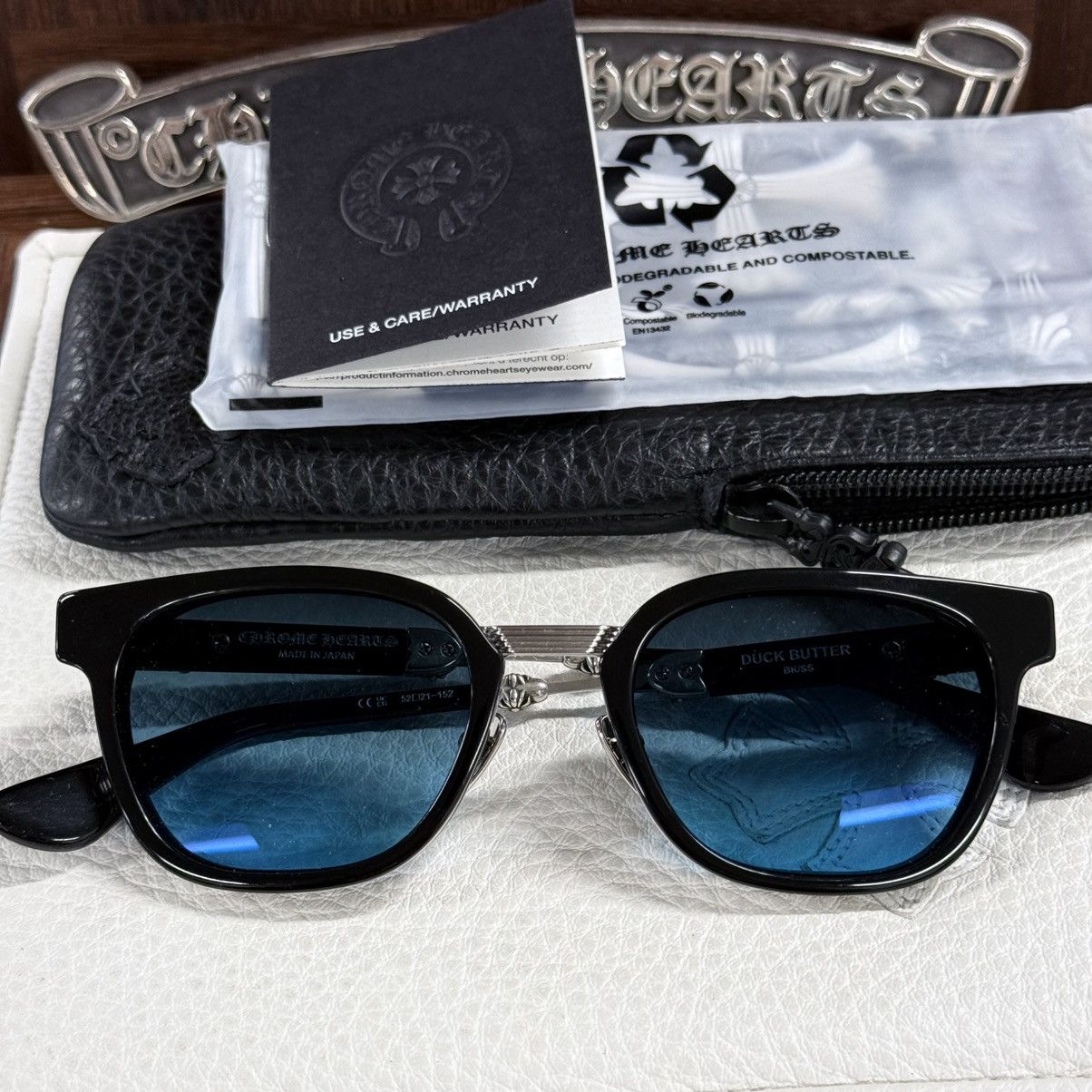 Chrome Hearts Chrome Hearts Duck Butter 1/1 Sunglasses Size ONE SIZE - 13 Thumbnail