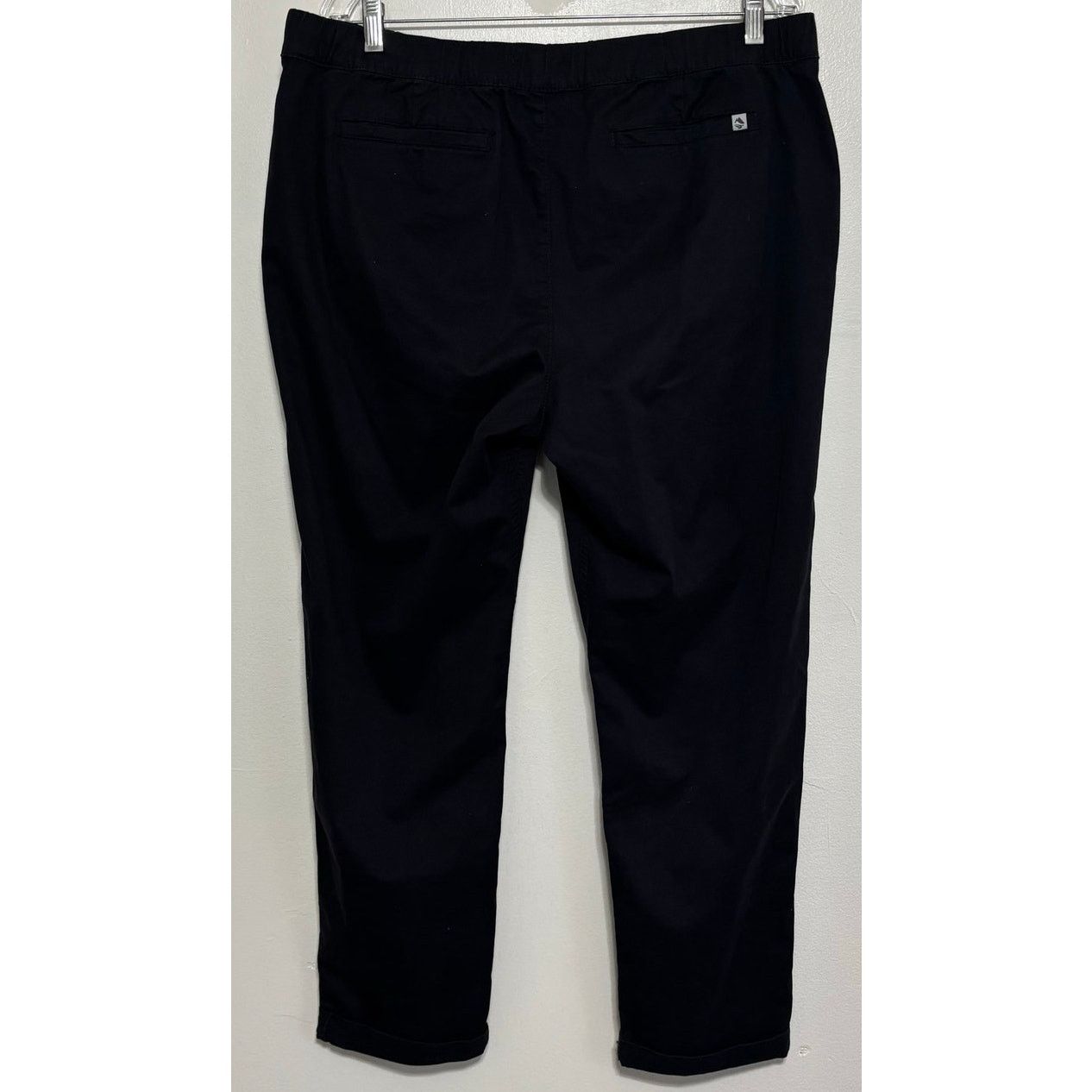 Other Ocean + Coast Black Casual Front Drawstring Pants Size 14 Size 36" / US 14 / IT 50 - 2 Thumbnail
