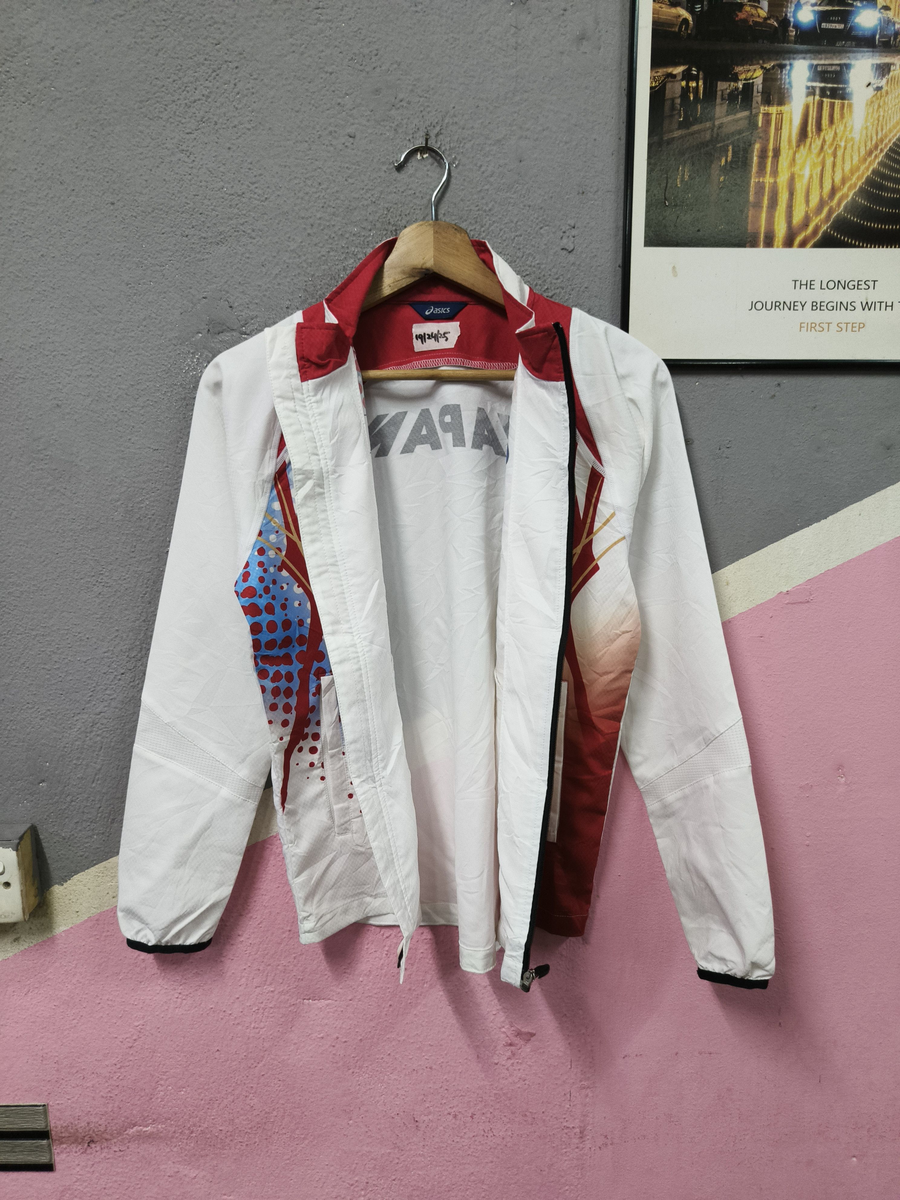 Asics Asics Team Japan Sport Jacket Size US S / EU 44-46 / 1 - 2 Thumbnail
