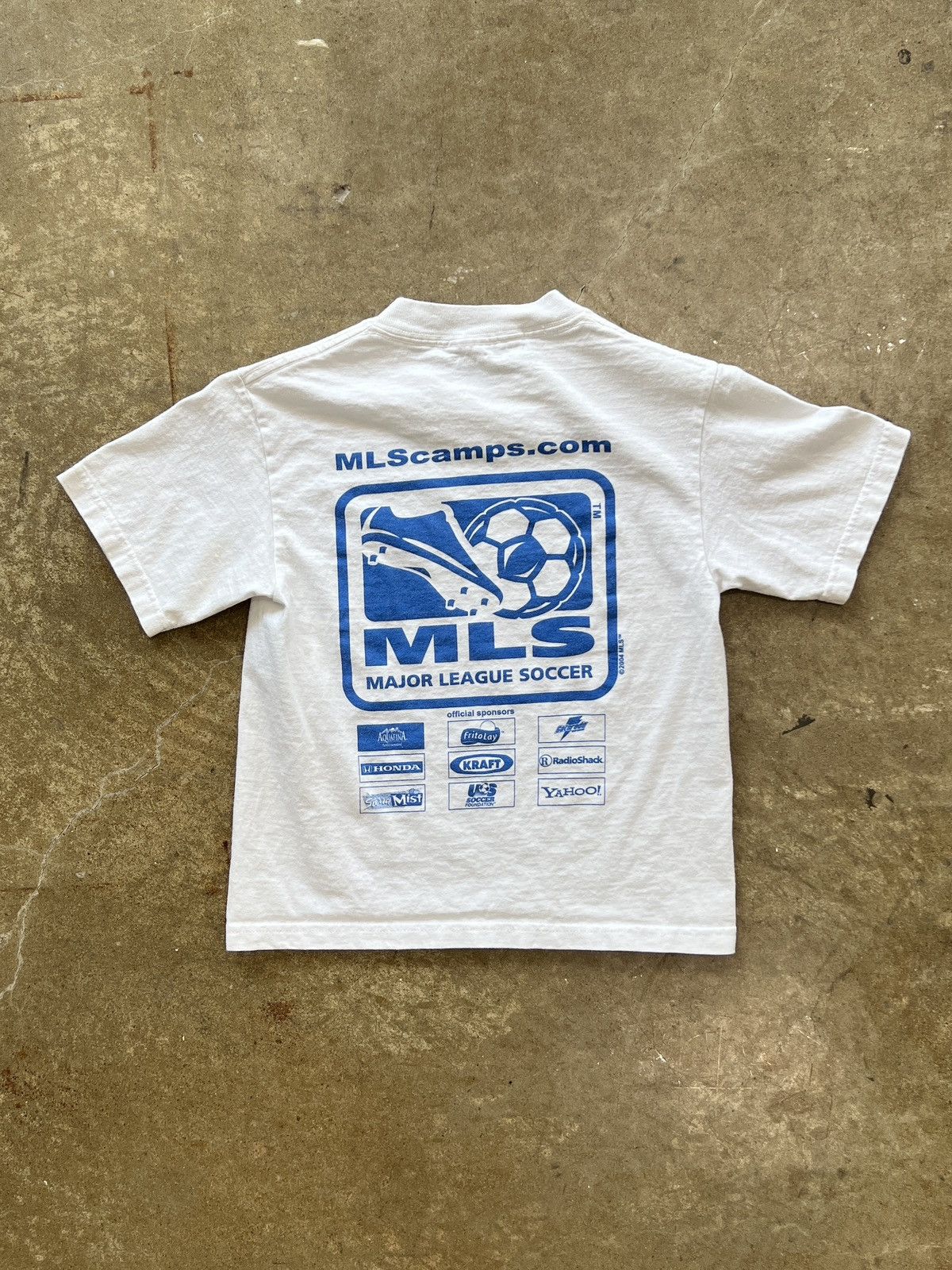 Vintage Vintage 2004 MLS Camps Soccer Tee Youth Small Size US XS / EU 42 / 0 - 5 Thumbnail