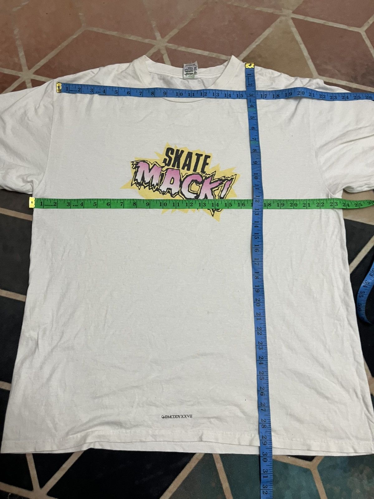 Vintage 💥Mackdaddy Y2K SKATE MACK XL T Shirts Size US XL / EU 56 / 4 - 9 Thumbnail