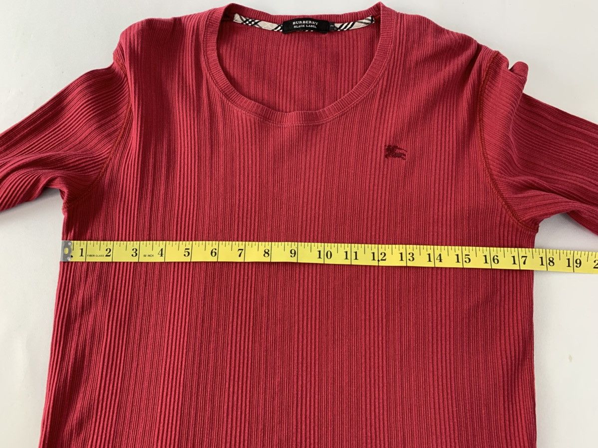 Burberry Hype Burberry Black Label Longsleeve Small Logo Tee Tshirt Size US S / EU 44-46 / 1 - 8 Thumbnail