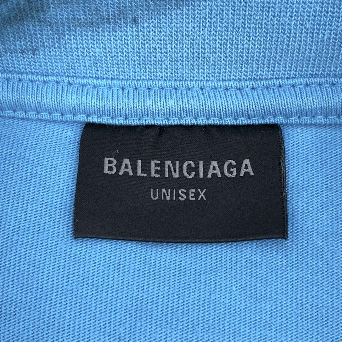Balenciaga Balenciaga Letter Printed Wool Short Sleeve T-shirt K26WX Size US L / EU 52-54 / 3 - 5 Thumbnail