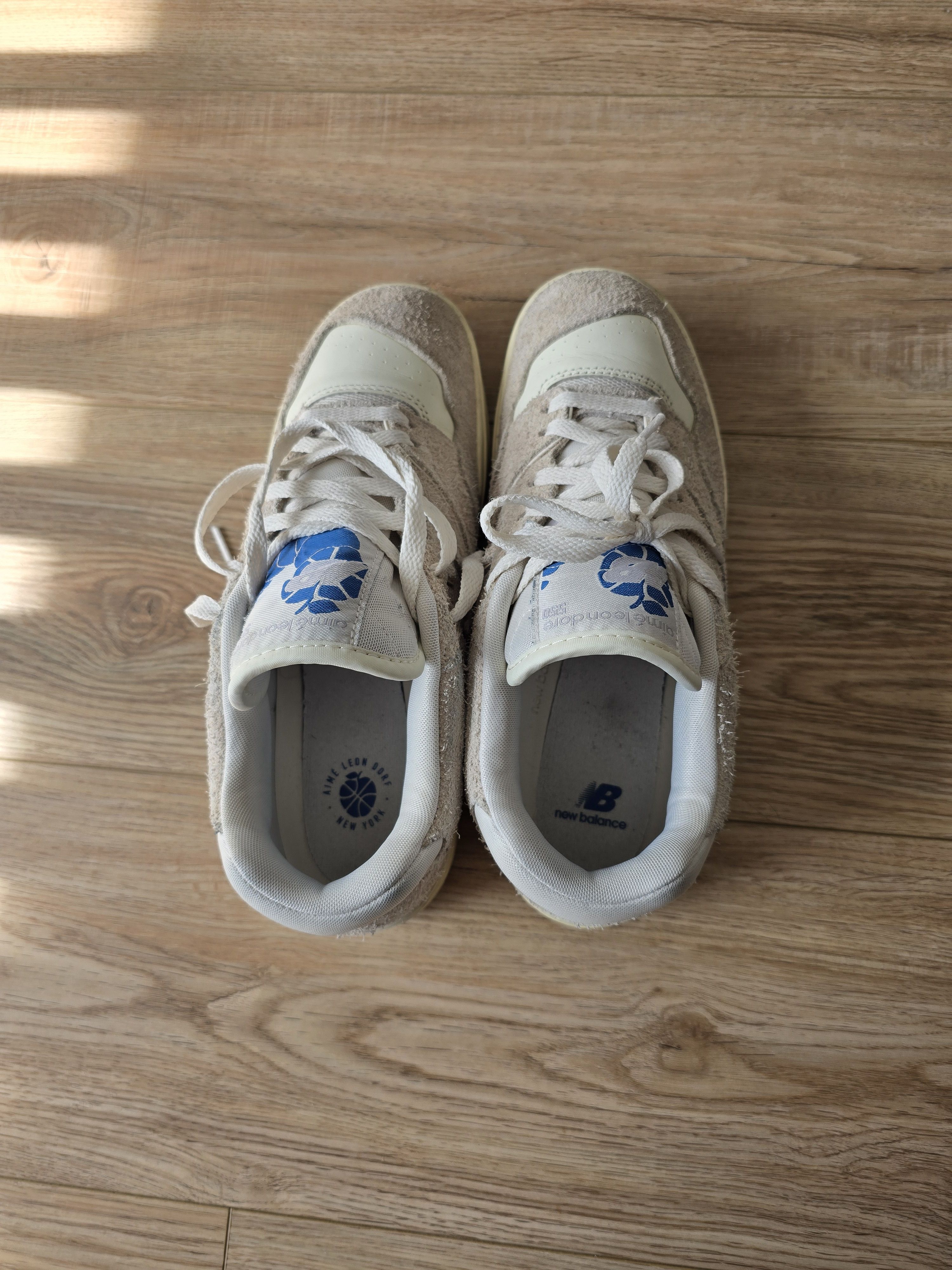 Aime Leon Dore × New Balance Aime Leon Dore New Balance 550 Grey Suede Size US 9 / EU 42 - 5 Thumbnail