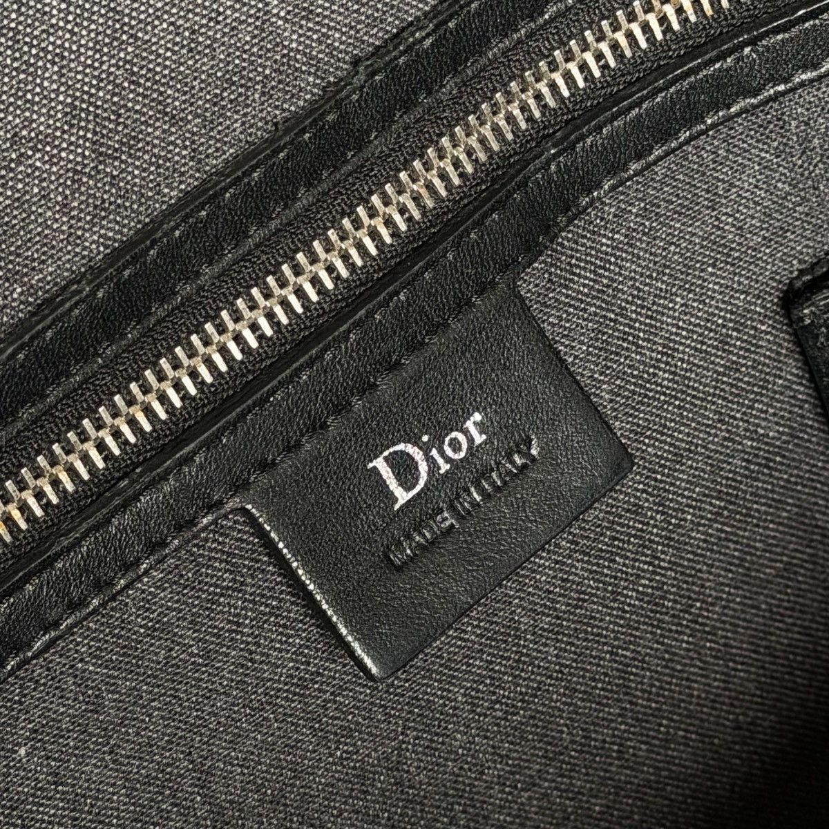 Dior Dior Homme 2-Way Leather Messenger Bag By Hedi Slimane Size ONE SIZE - 6 Thumbnail