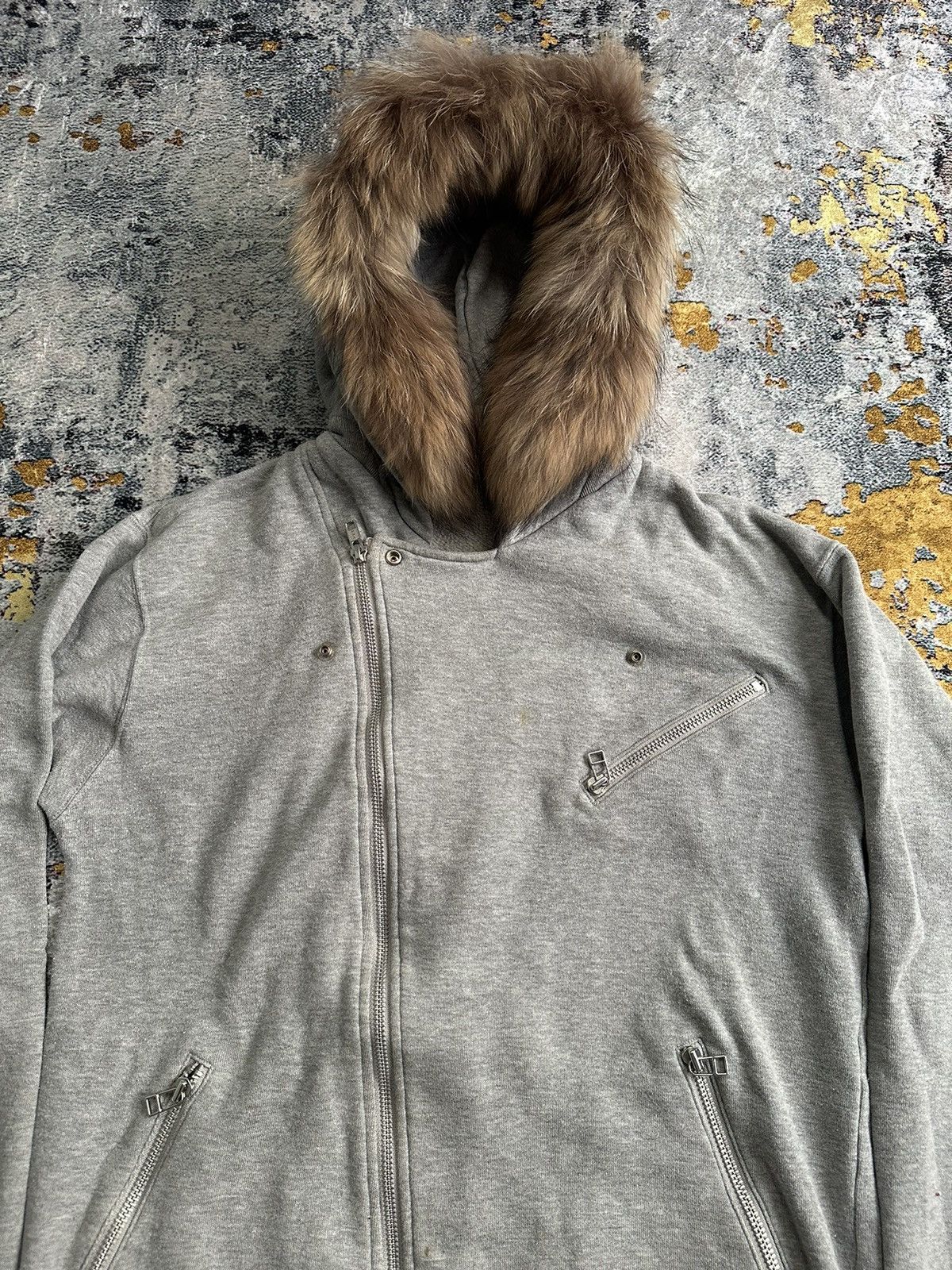 Beauty Beast VERY NICE DESIGN MULTIZIPPER FUR HOODIE BEAMS LGB STYLE Size US M / EU 48-50 / 2 - 2 Thumbnail