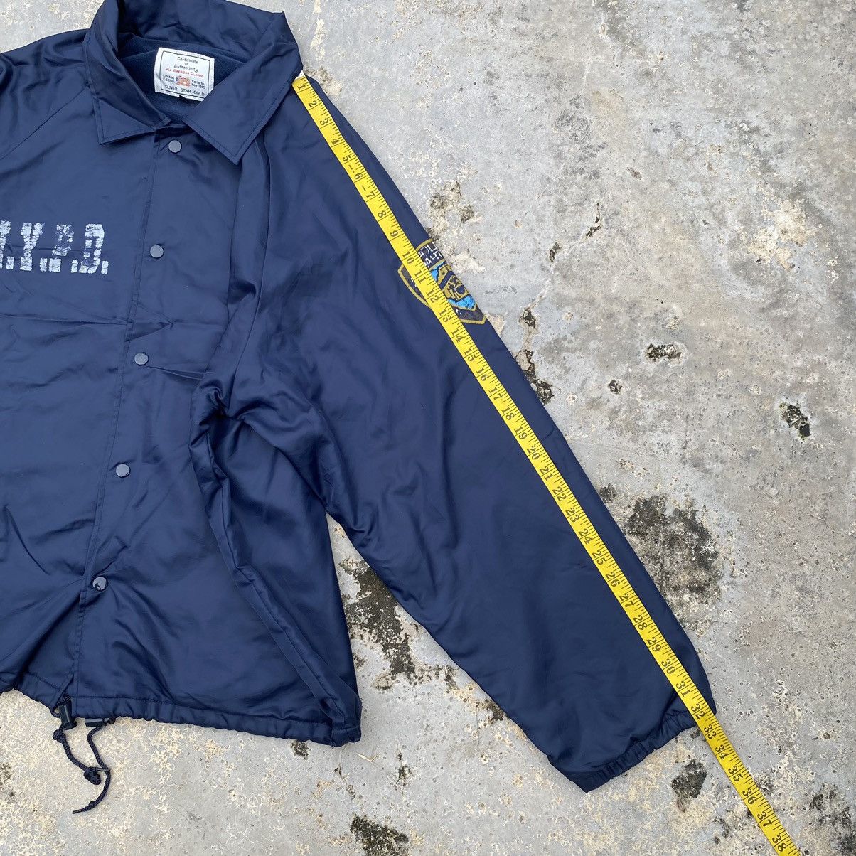 If Six Was Nine × Japanese Brand × Vintage vintage NYPD police department light coach jacket Size US XL / EU 56 / 4 - 20 Thumbnail