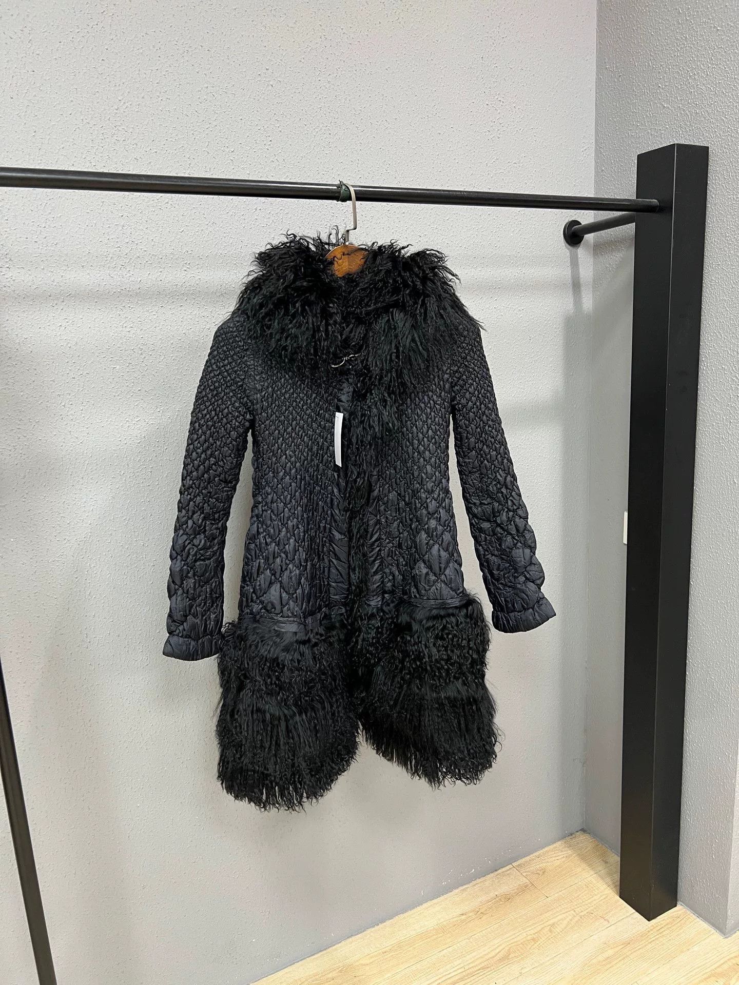Ermanno Scervino Ermanno Scervino Cotton Fur Coat Size S / US 4 / IT 40 - 1 Thumbnail