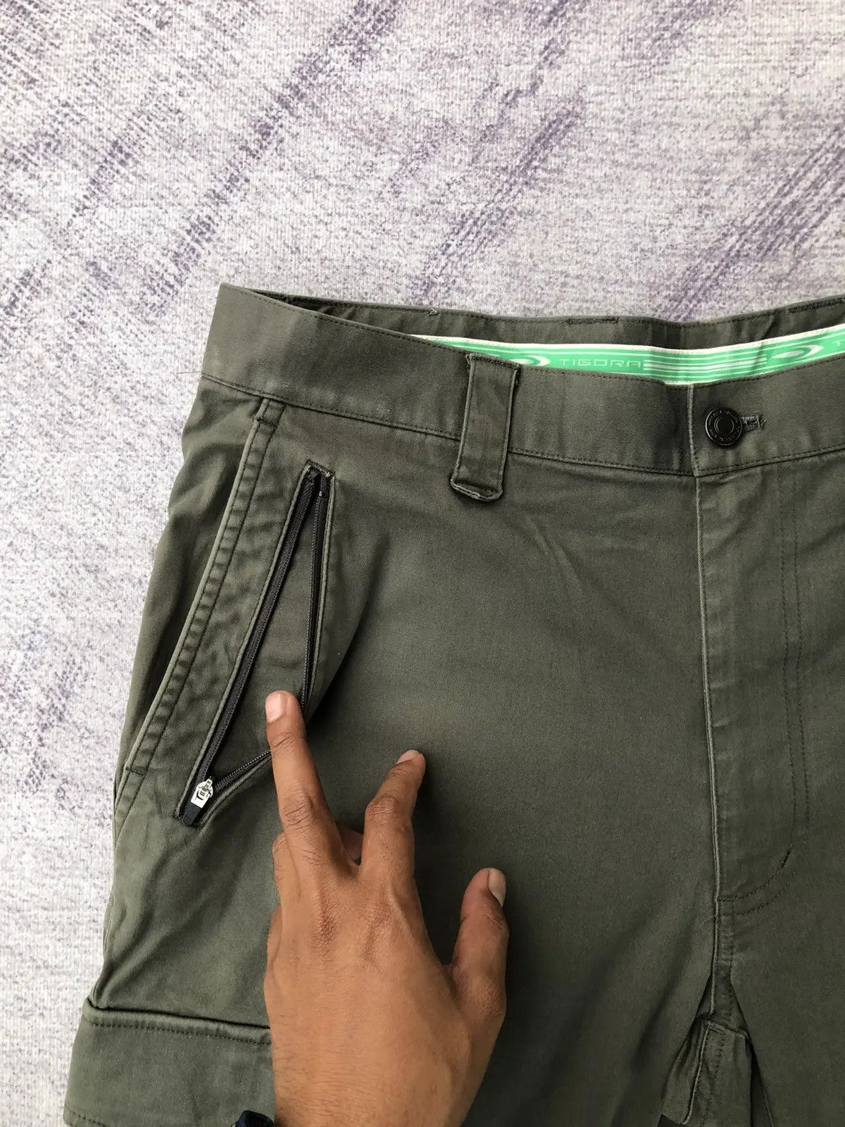 20471120 × Japanese Brand Cargo Pants Tigora Multipocket Tactical Utility Size US 34 / EU 50 - 6 Thumbnail