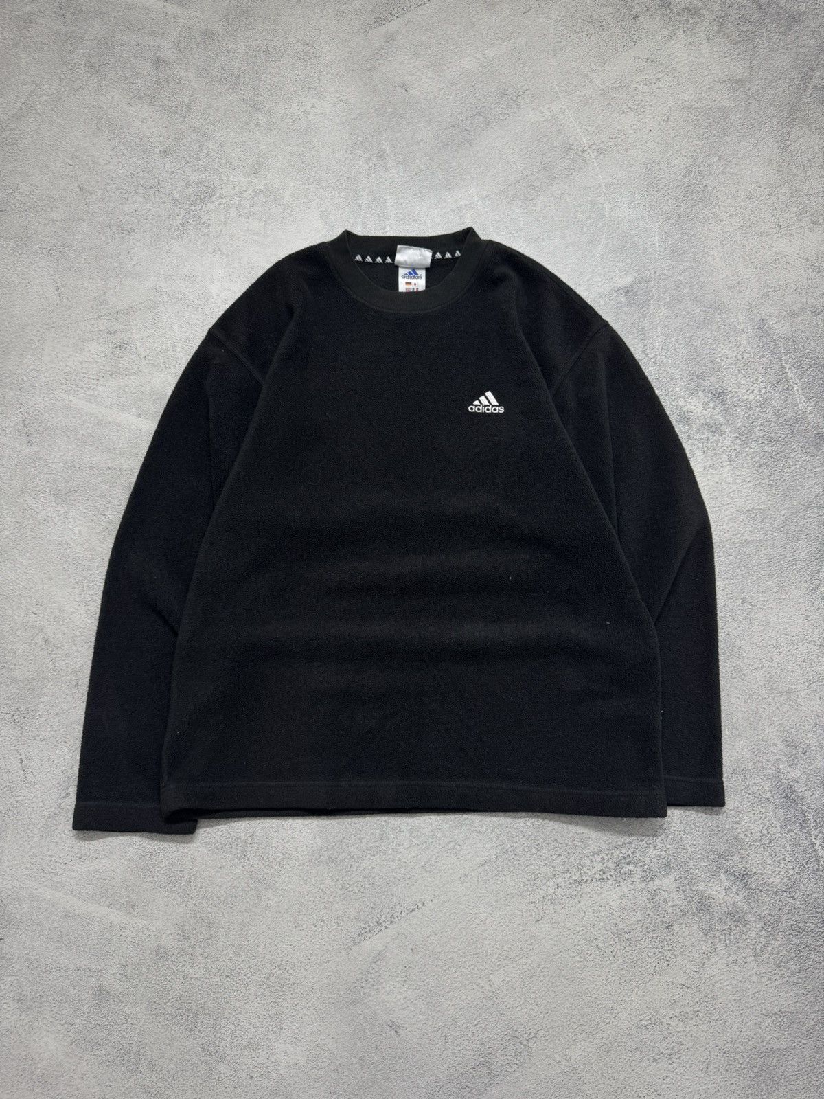 Adidas Vintage Adidas Fleece Sweatshirt 00’s Size US M / EU 48-50 / 2 - 2 Thumbnail