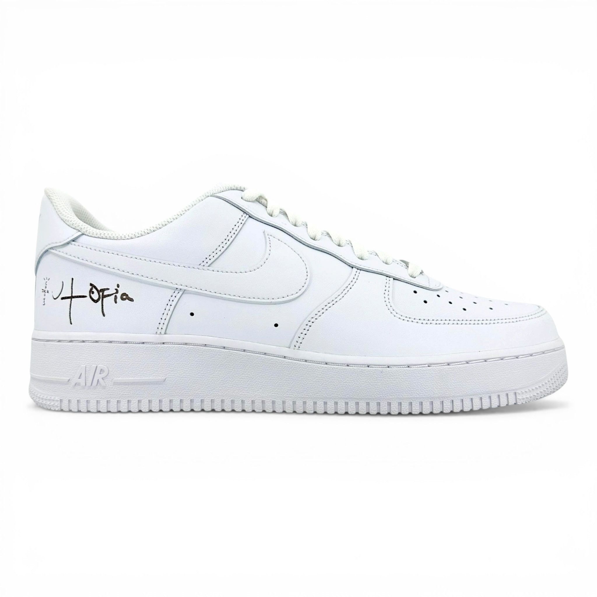Nike Air Force 1 Low '07 White (Travis Scott Cactus Jack Utopia Size US 12 / EU 45 - 1 Thumbnail