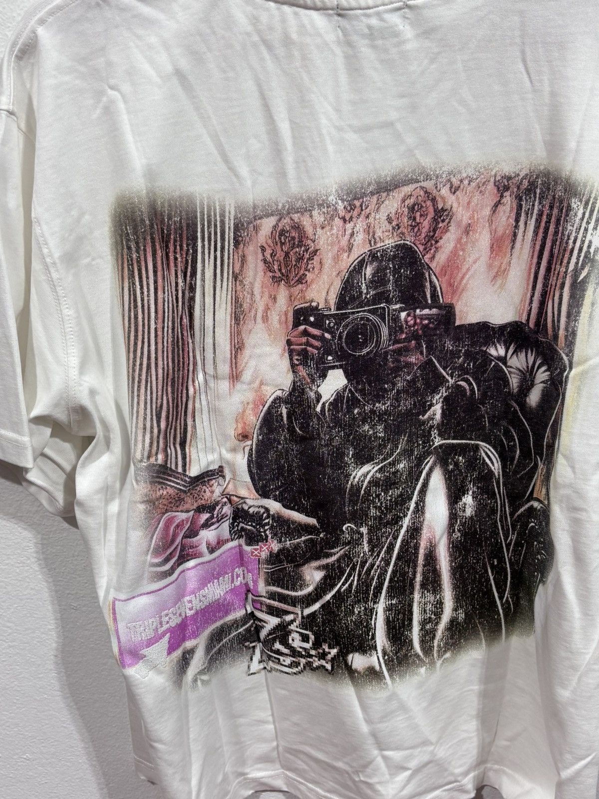 TRIPLE SEVENS Triple Sevens Filmstar White Tee Size US M / EU 48-50 / 2 - 6 Thumbnail