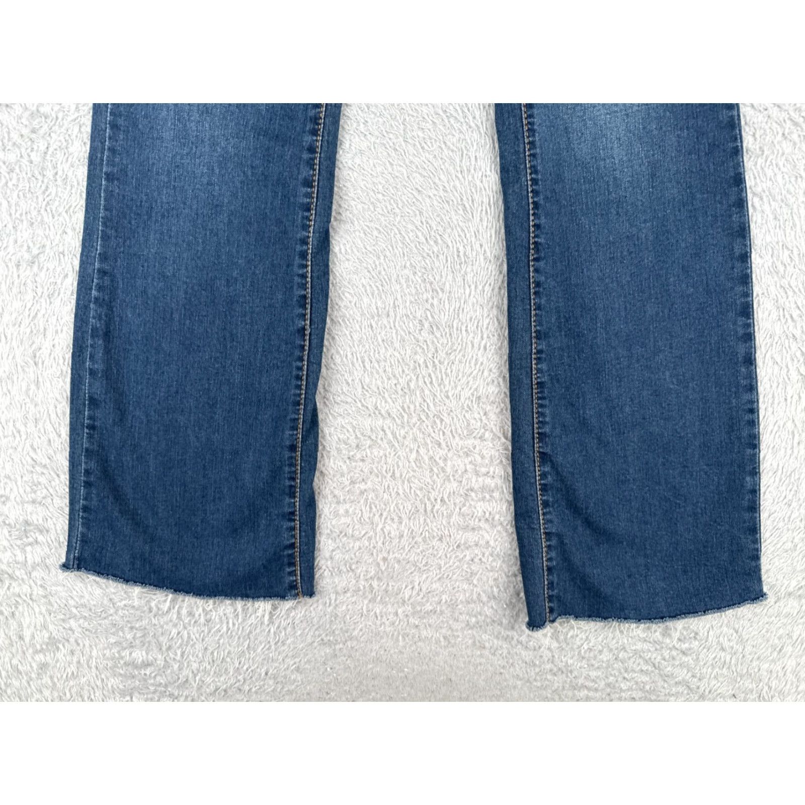 Vintage SO Jeans Juniors 9 Blue Denim Bootcut Low Rise Cotton Blend Medium Wash 28x29 Women Jeans Boots? Size 30" / US 8 / IT 44 - 2 Thumbnail