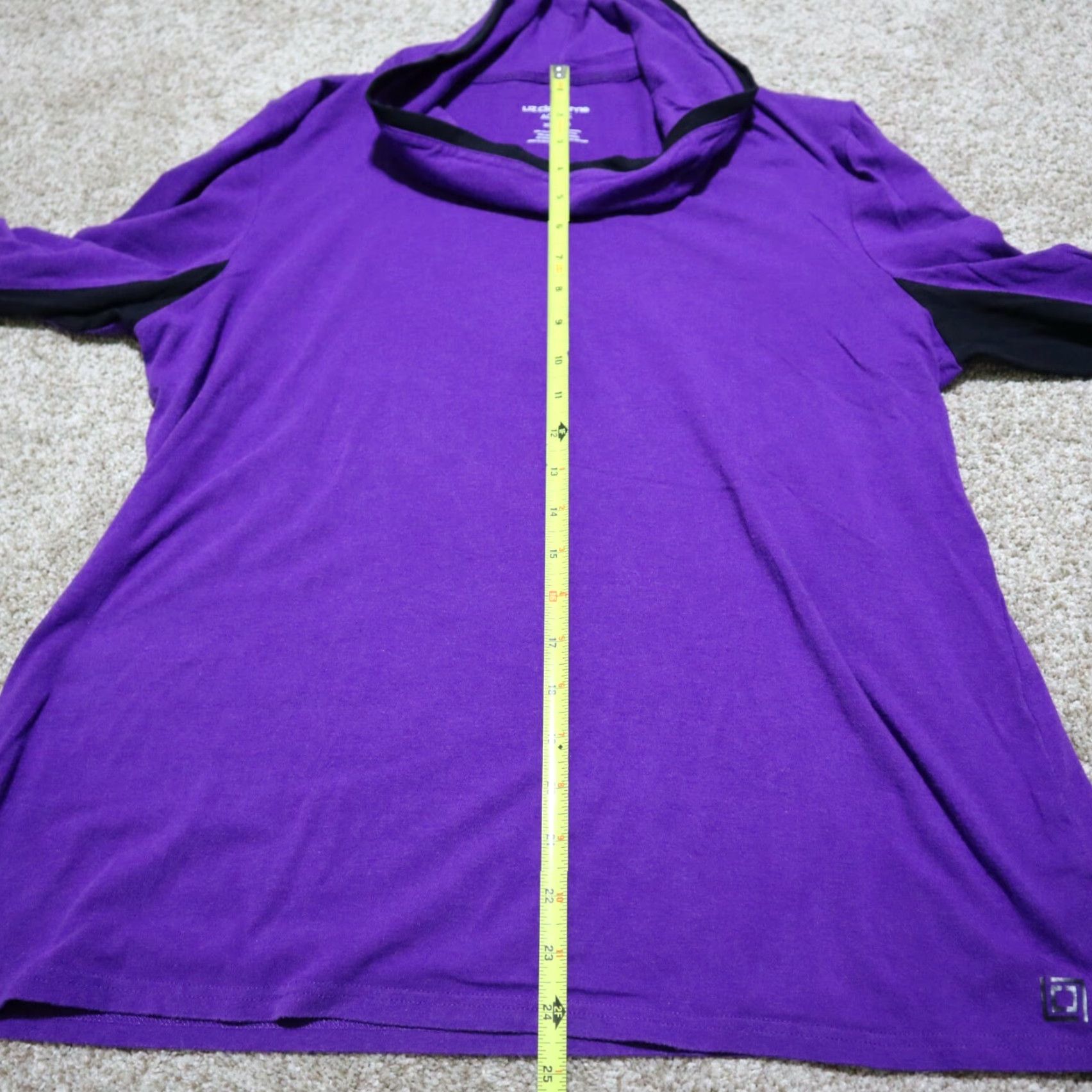 Liz Claiborne Liz Claiborne Shirt Women XL Purple Lightweight Turtle Neck Coat? Size XL / US 12-14 / IT 48-50 - 6 Thumbnail