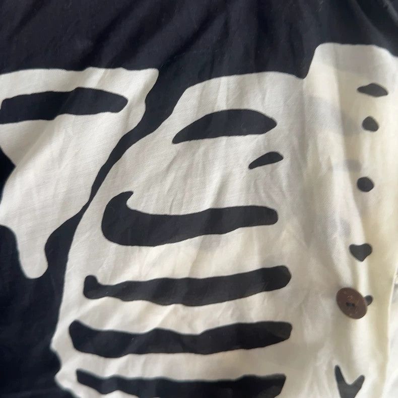 Kapital KAPITAL Skeleton Print Denim Jacket Size US XXS / EU 40 - 2 Thumbnail