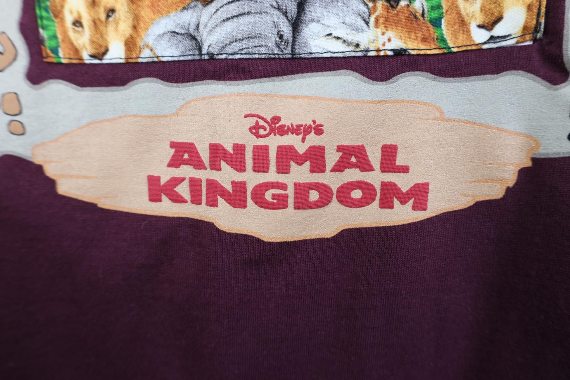 Disney Vintage 90s Disney Earth Day Animal Short Sleeve T-Shirt Size US L / EU 52-54 / 3 - 5 Thumbnail
