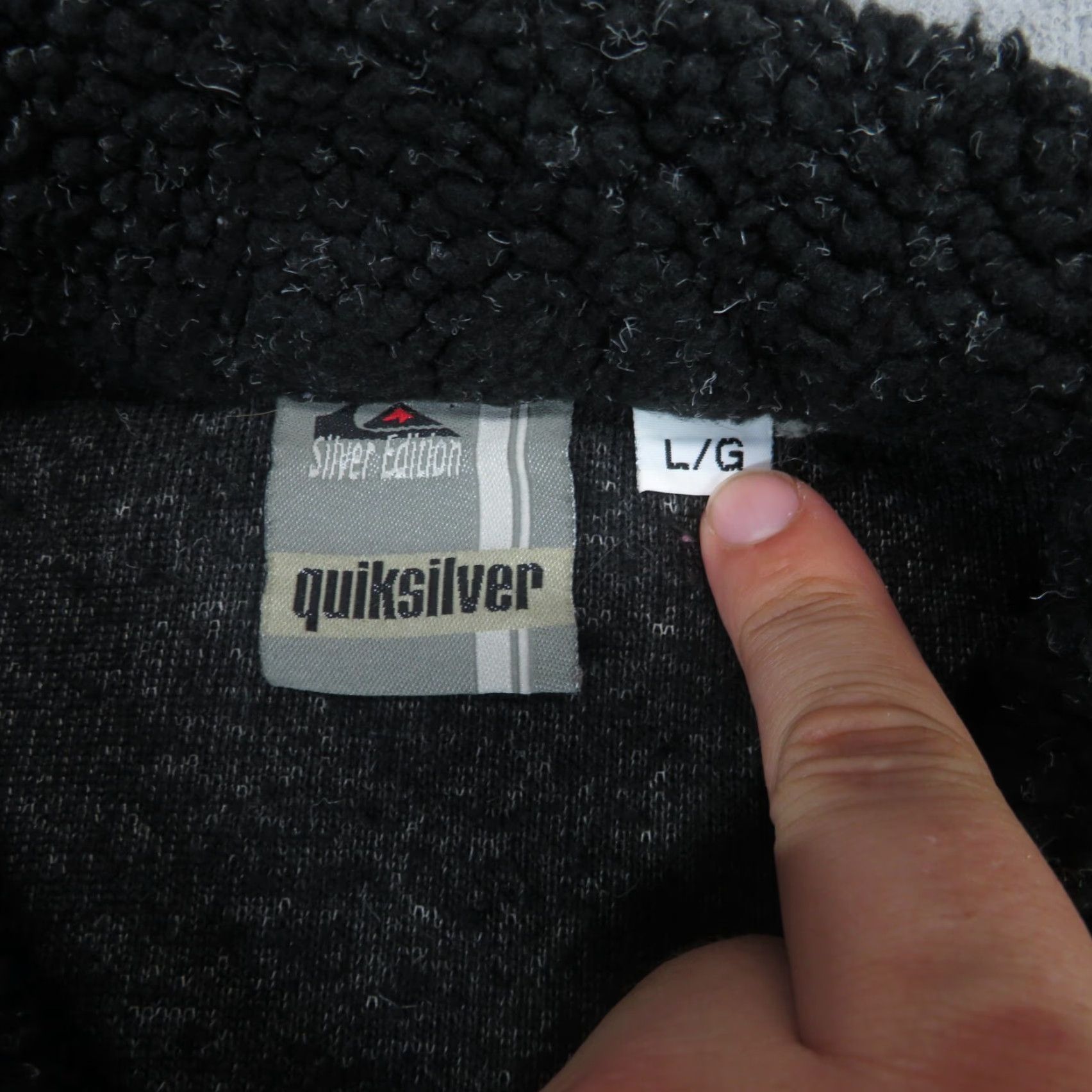 Quiksilver VTG Quiksilver Jacket Men Large Deep Pile Fleece Shacket Green Surfer Skater 90s Size US L / EU 52-54 / 3 - 7 Thumbnail