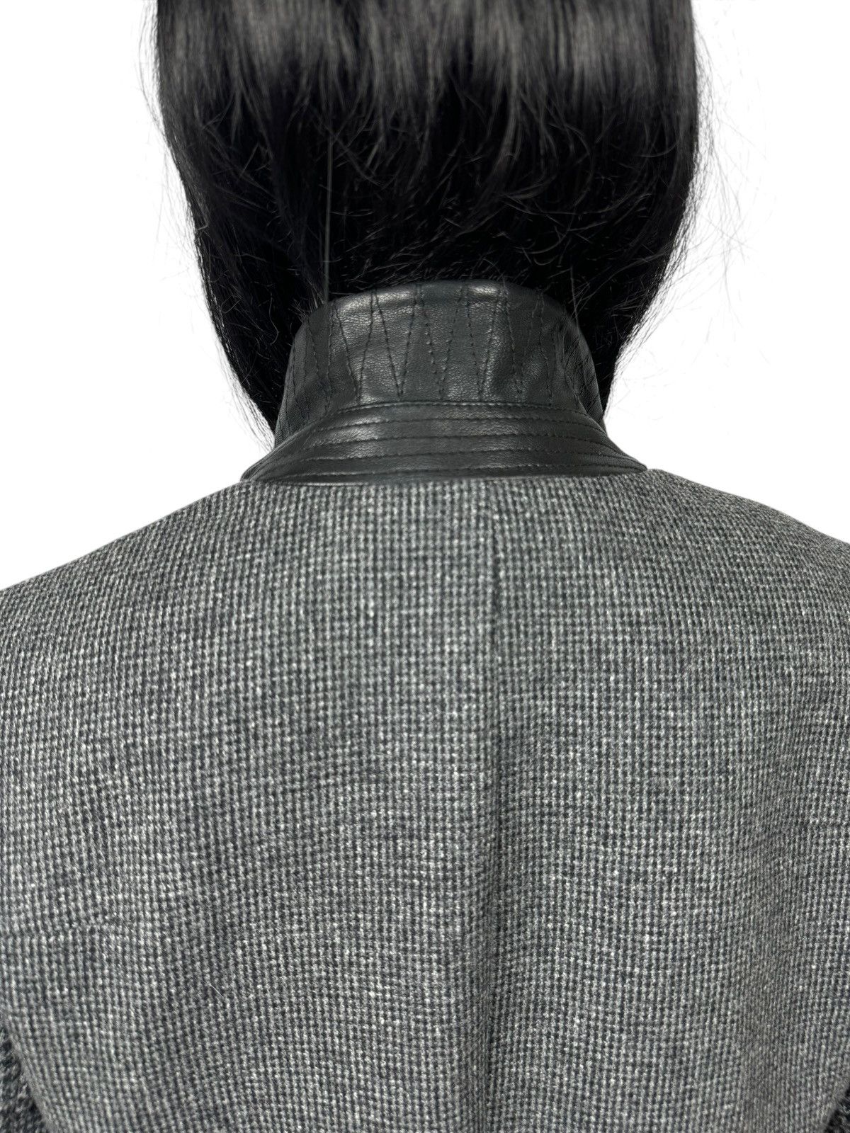 Allsaints All Saints Wool Coat 1 Button Plaid Sleeves size US6 EU38 Size M / US 6-8 / IT 42-44 - 10 Thumbnail