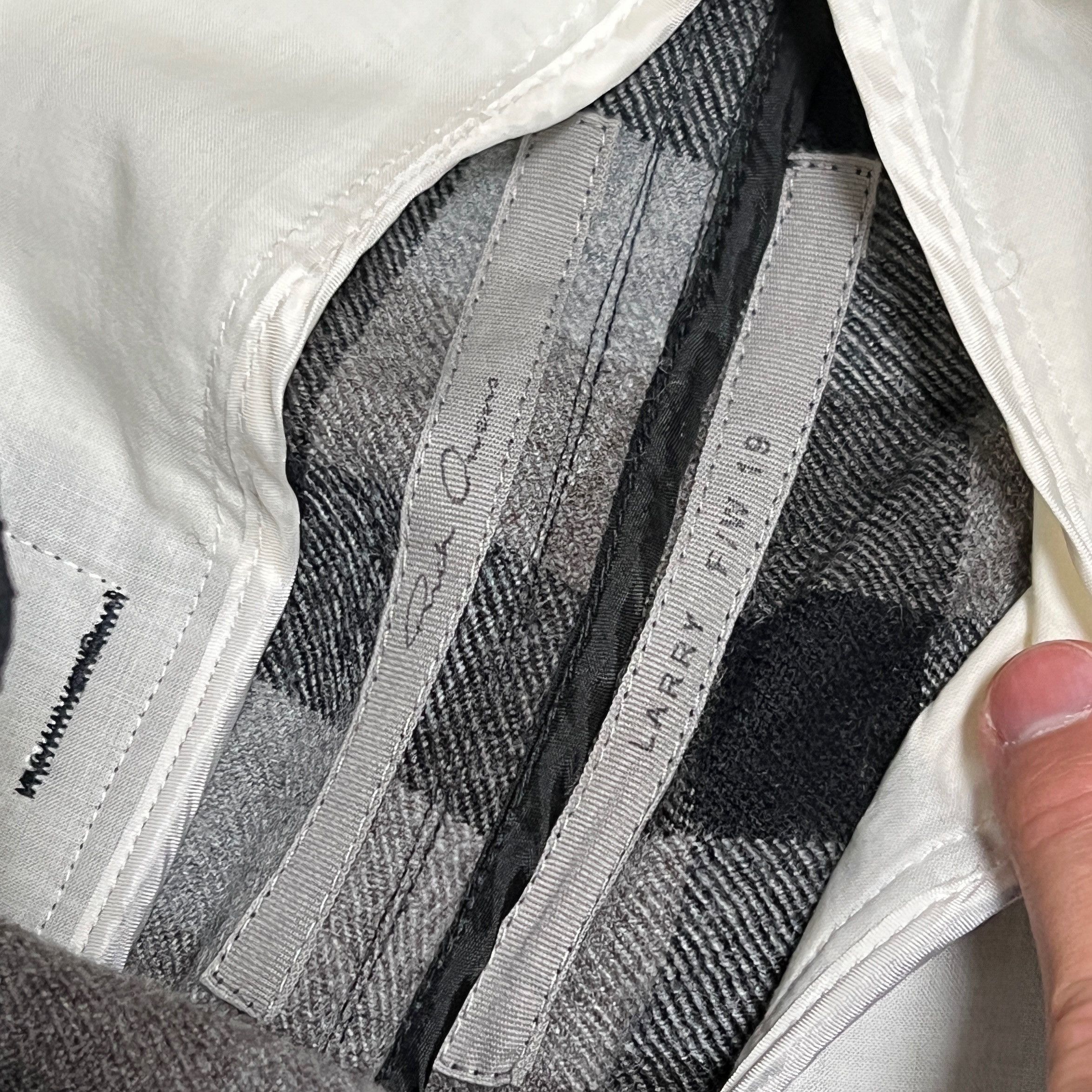 Rick Owens Rick Owens FW19 "LARRY" Drawstring Black Plaid Track Pants Size US 34 / EU 50 - 5 Thumbnail