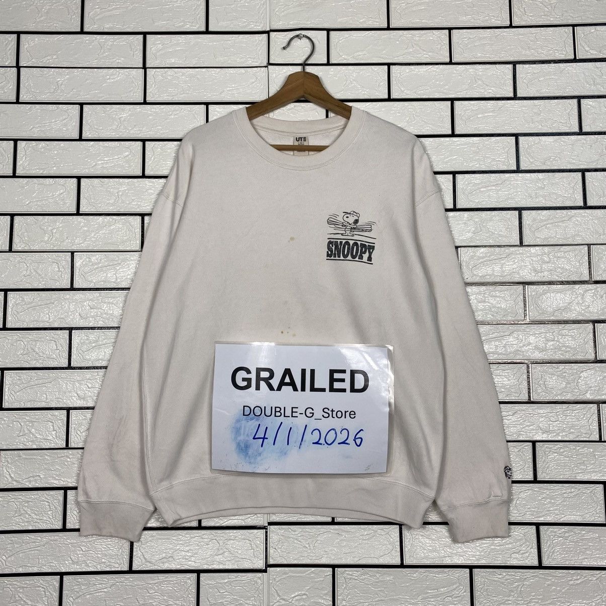 Japanese Brand 📌Vintage Sweatshirt Snoopy Big Logo Size US M / EU 48-50 / 2 - 1 Thumbnail