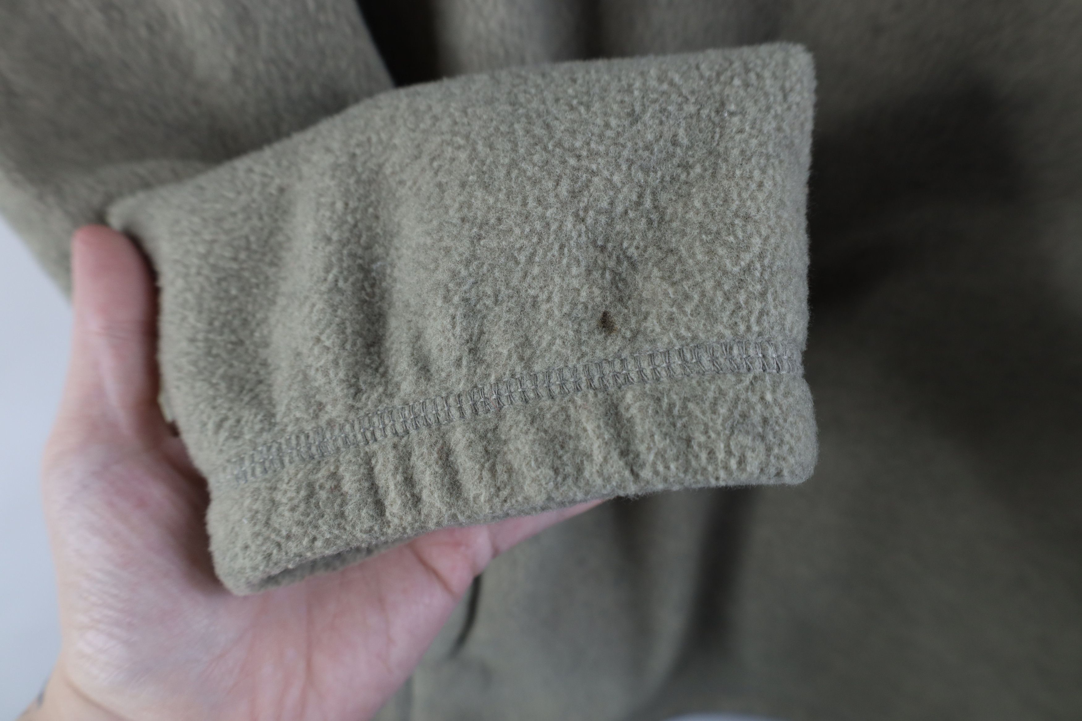 Vintage Vintage 90s Streetwear Fleece Pullover Sweater Beige Size US XXL / EU 58 / 5 - 8 Thumbnail