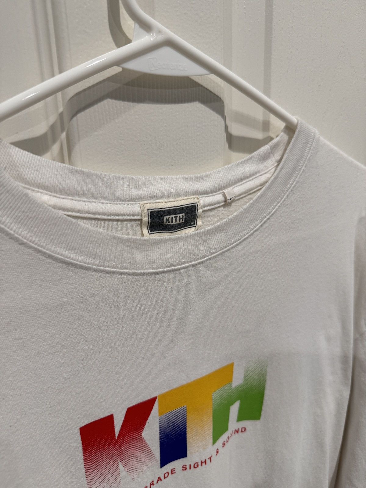 Kith Kith Sight & Sound White Longsleeve Tee size M Size US M / EU 48-50 / 2 - 5 Thumbnail