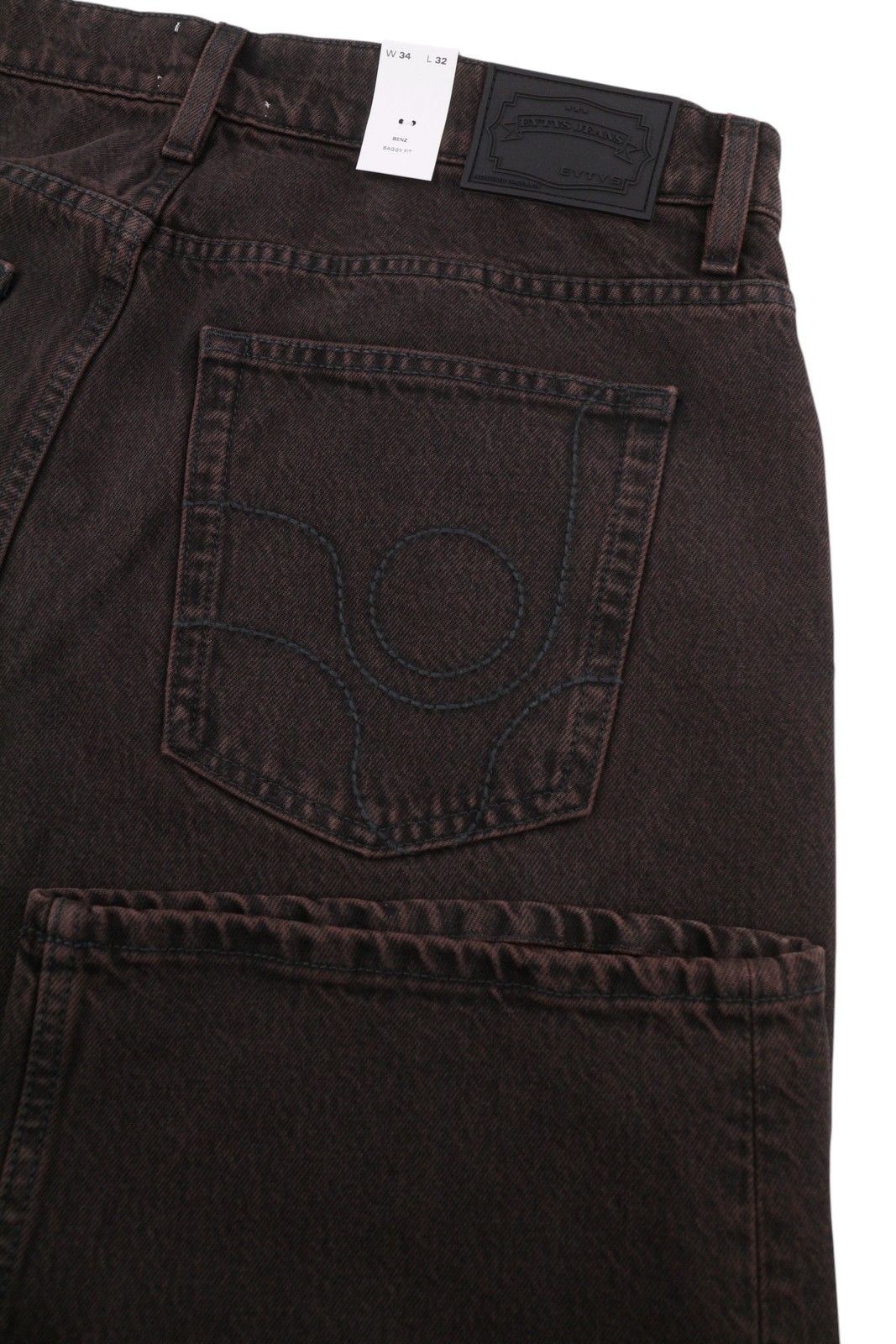 Eytys BENZ SEPIA BAGGY FIT W34/L32 Brown Faded RRP370 88883 Size US 34 / EU 50 - 7 Thumbnail