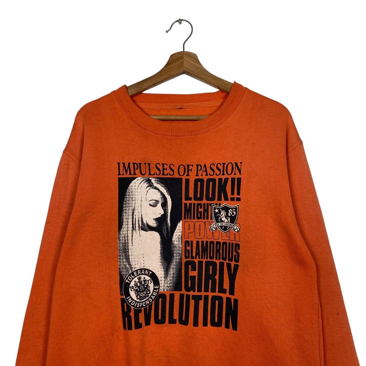 Japanese Brand Glamorous Girly Revolution Sweatshirt Size M / US 6-8 / IT 42-44 - 2 Thumbnail