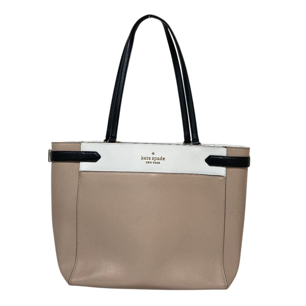 Kate Spade Kate Spade kate spade new york WKRU7098 Leather Tote Bag Leather Tote Bag WKRU7098 DUTY FREE for USA Size ONE SIZE - 1 Thumbnail
