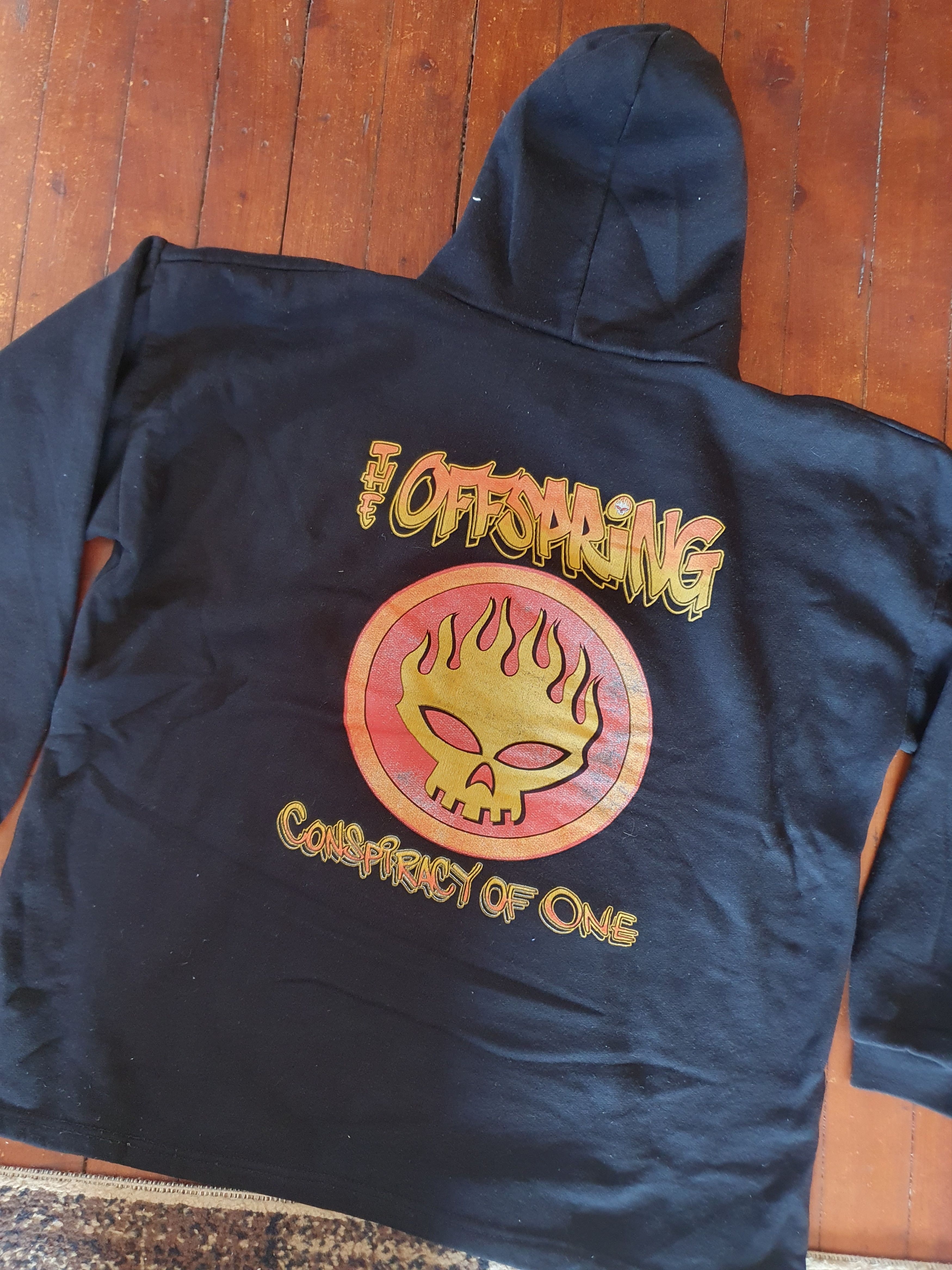 Band Tees The Offspring Conspiracy Of One Vtg Punk Rock Band Hoodie L? Size US L / EU 52-54 / 3 - 11 Thumbnail