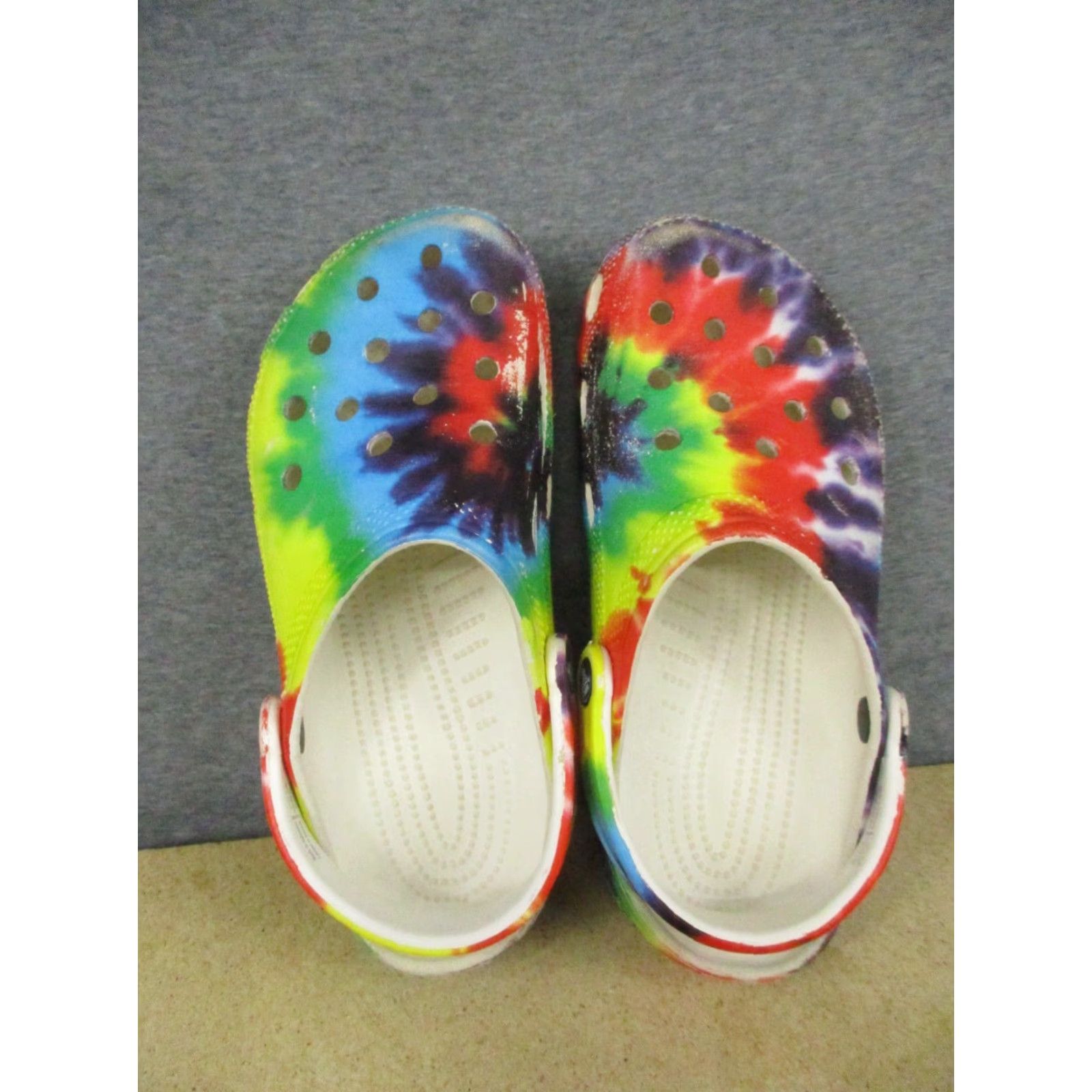 Crocs CROCS Tye Dye Platform Casual Women's 6 Multicolor Waterproof Sandal Size US 6 / IT 36 - 3 Thumbnail