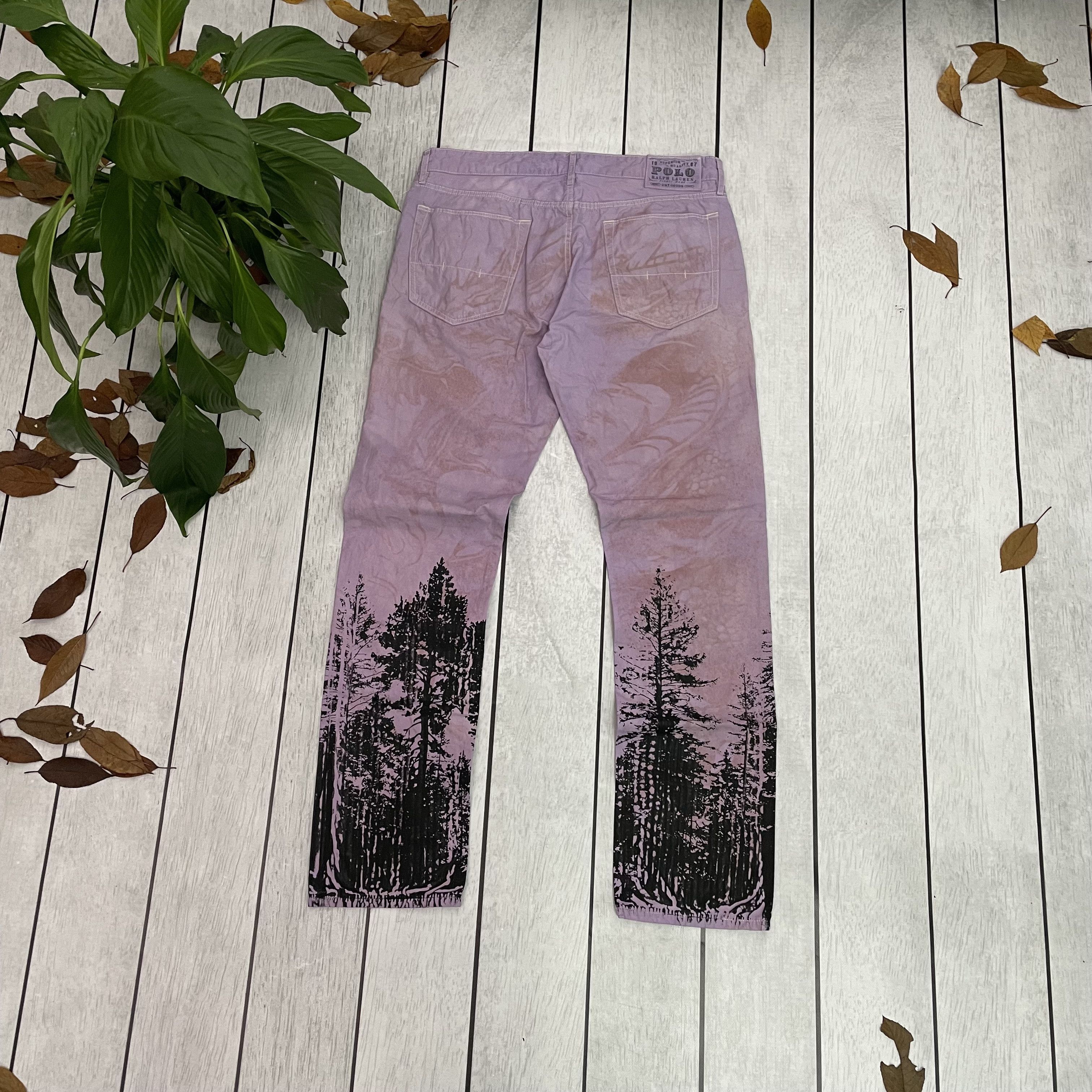 Polo Ralph Lauren Custom Polo Ralph Lauren 1 of 1 Mystery forest Dragon Size US 34 / EU 50 - 5 Thumbnail